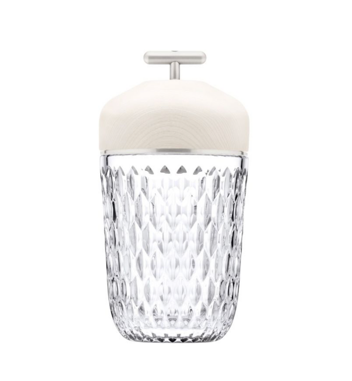 ST LOUIS FOLIA WHITE WOOD PORTABLE LAMP