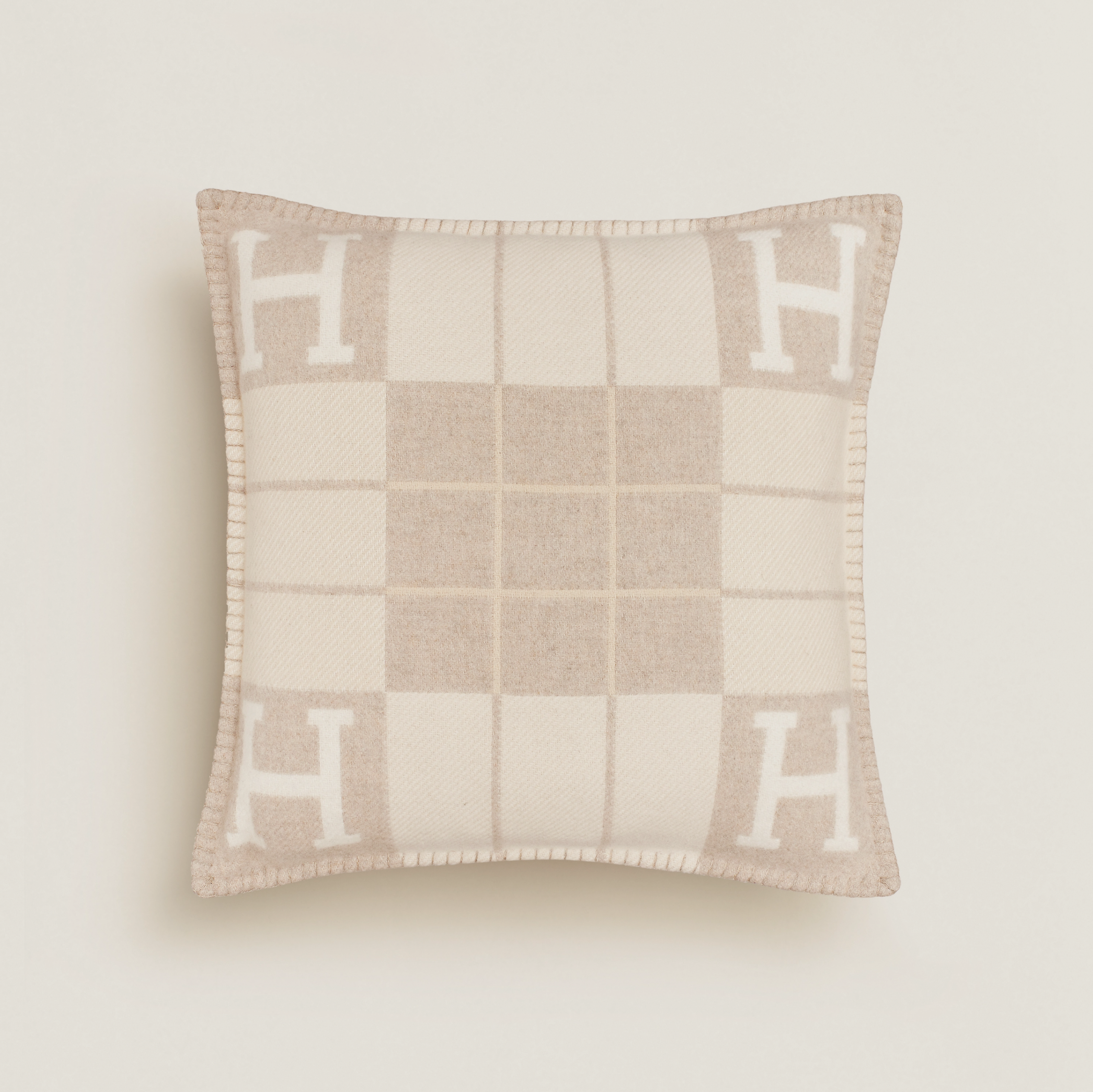 HERMÈS BEIGE PILLOW