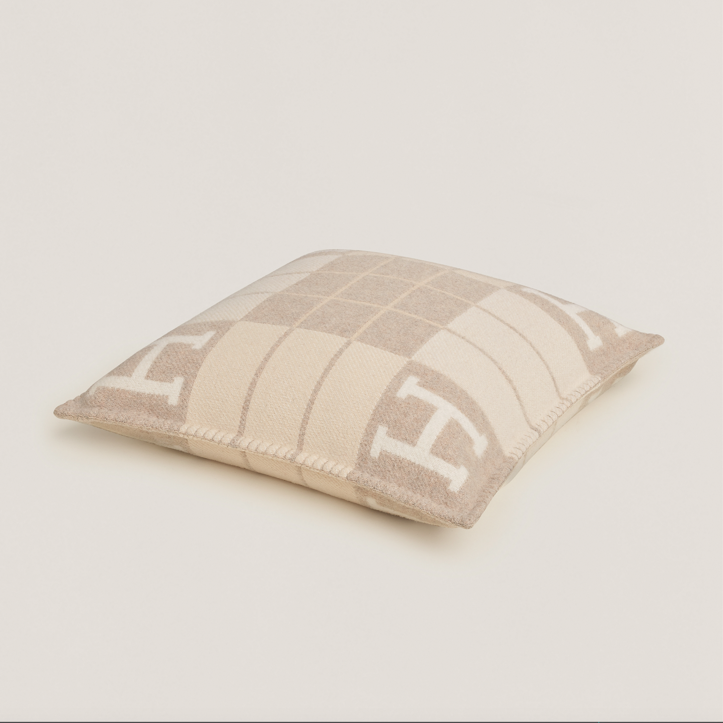 HERMÈS BEIGE PILLOW