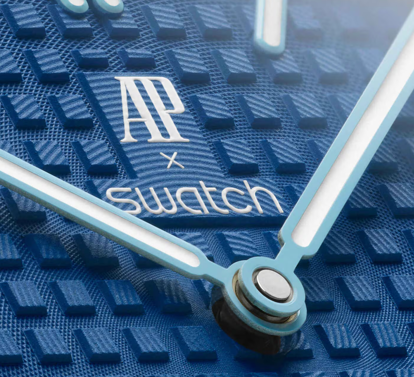 SWATCH X AUDEMARS PIGUET BIOCERAMIC ROYAL POP POCKET WATCH SAVONNETTE LAN BA