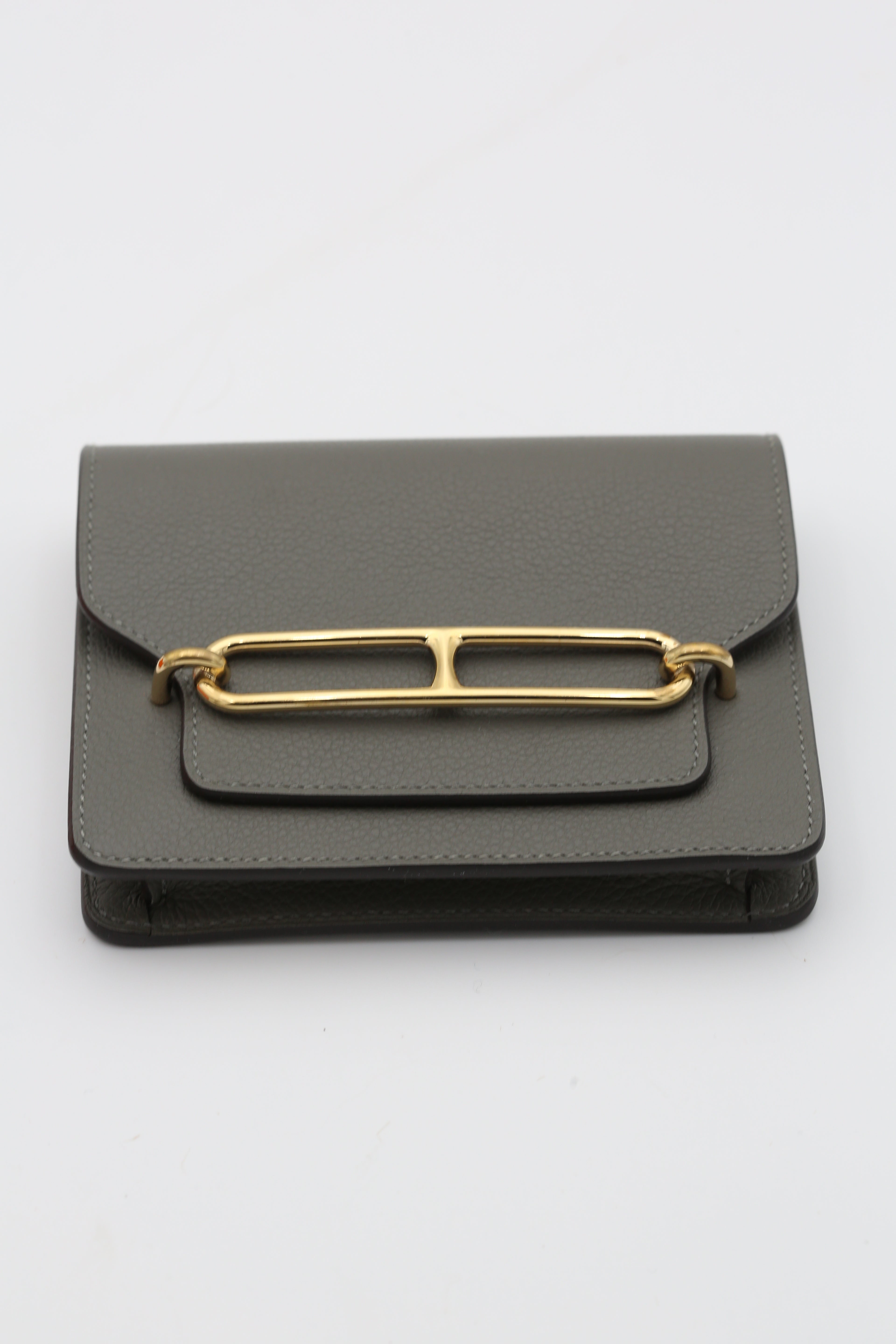 HERMÈS ROULIS SLIM WALLET ETAIN