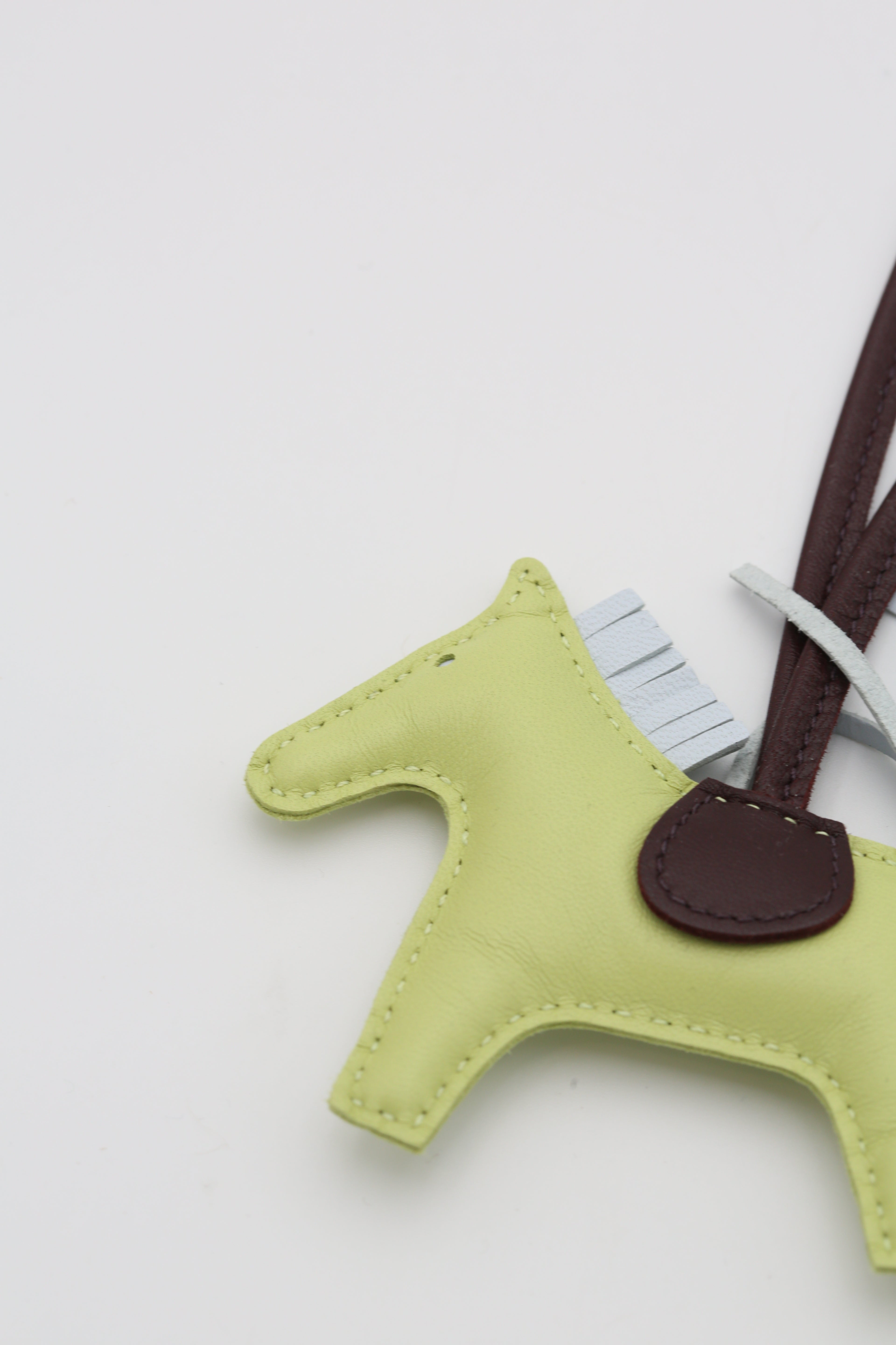 HERMÈS RODEO PM CHARM JAUNE/VERT/BLEU