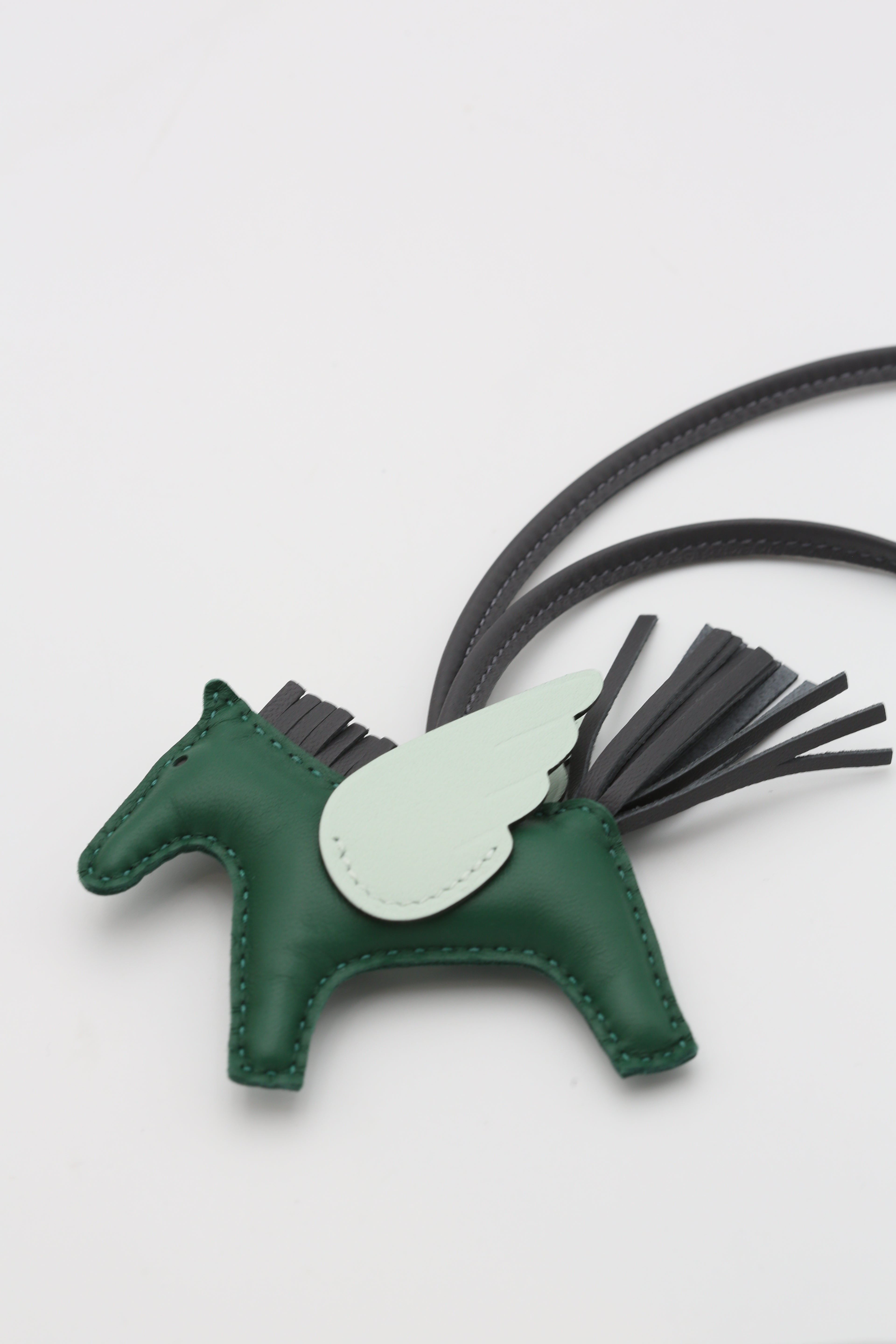 HERMÈS RODEO PEGASE PM CHARM GRIS/VERT