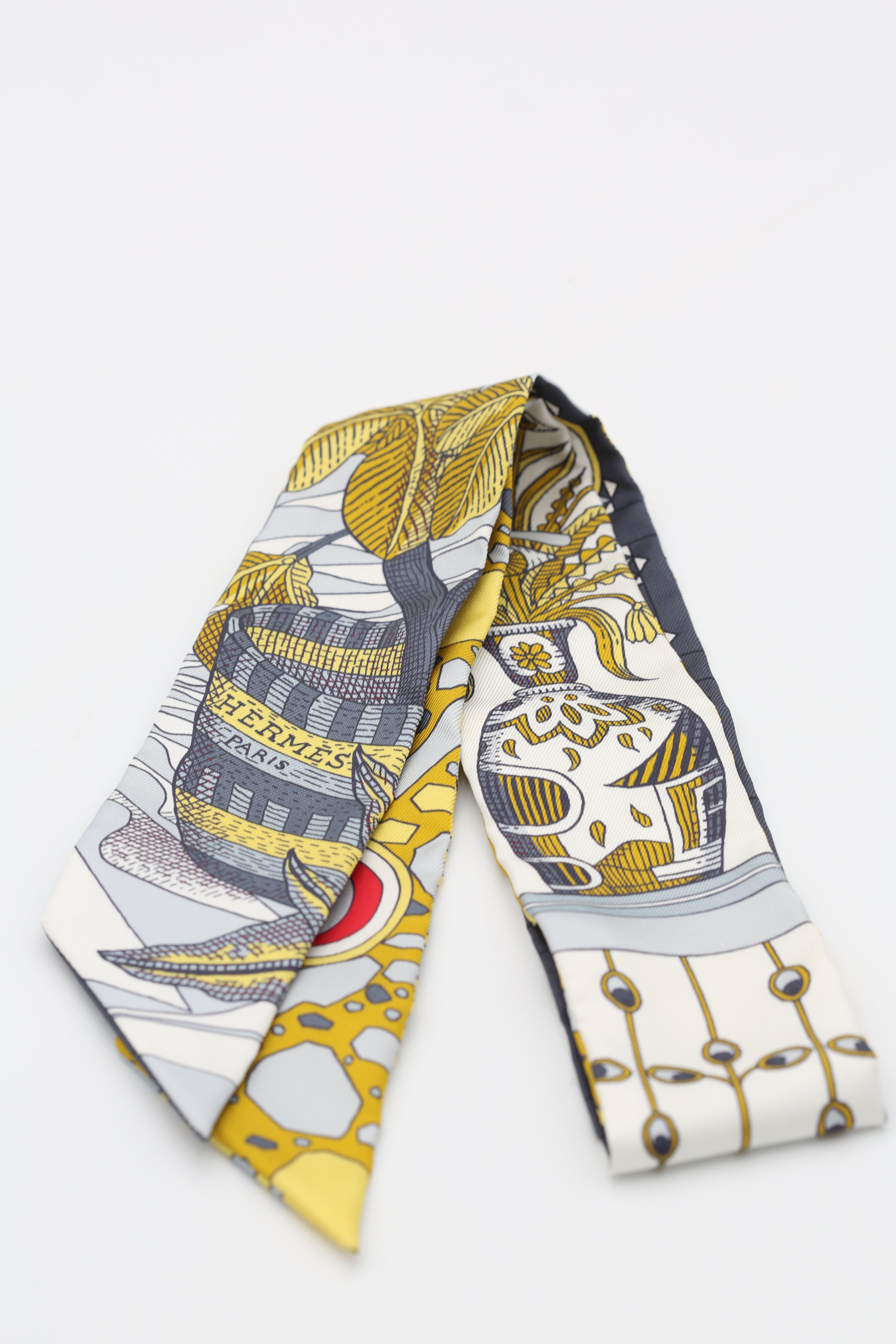 HERMÈS TWILLY CRAIE & JAUNE