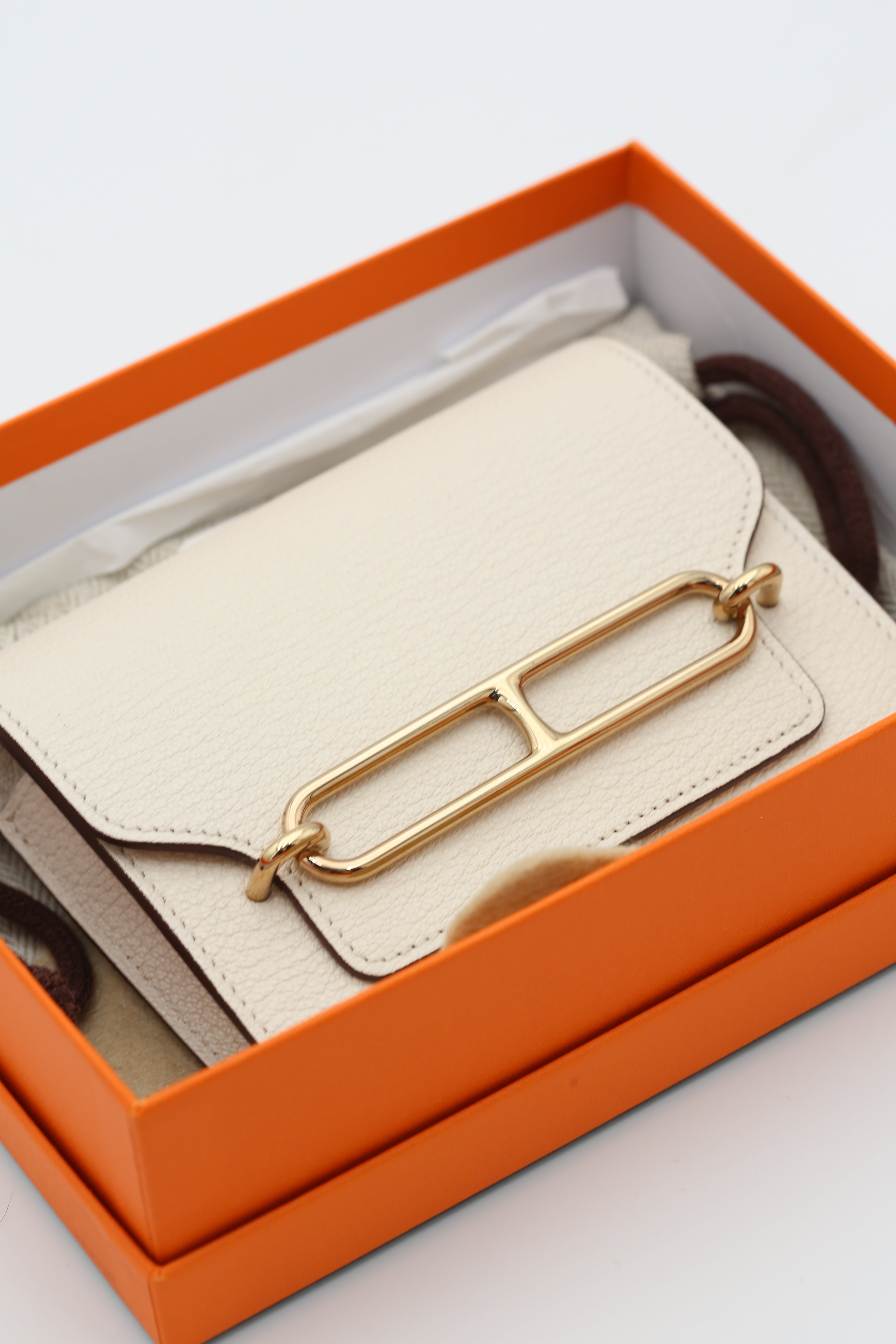 HERMÈS ROULIS SLIM WALLET CRAIE GOATSKIN