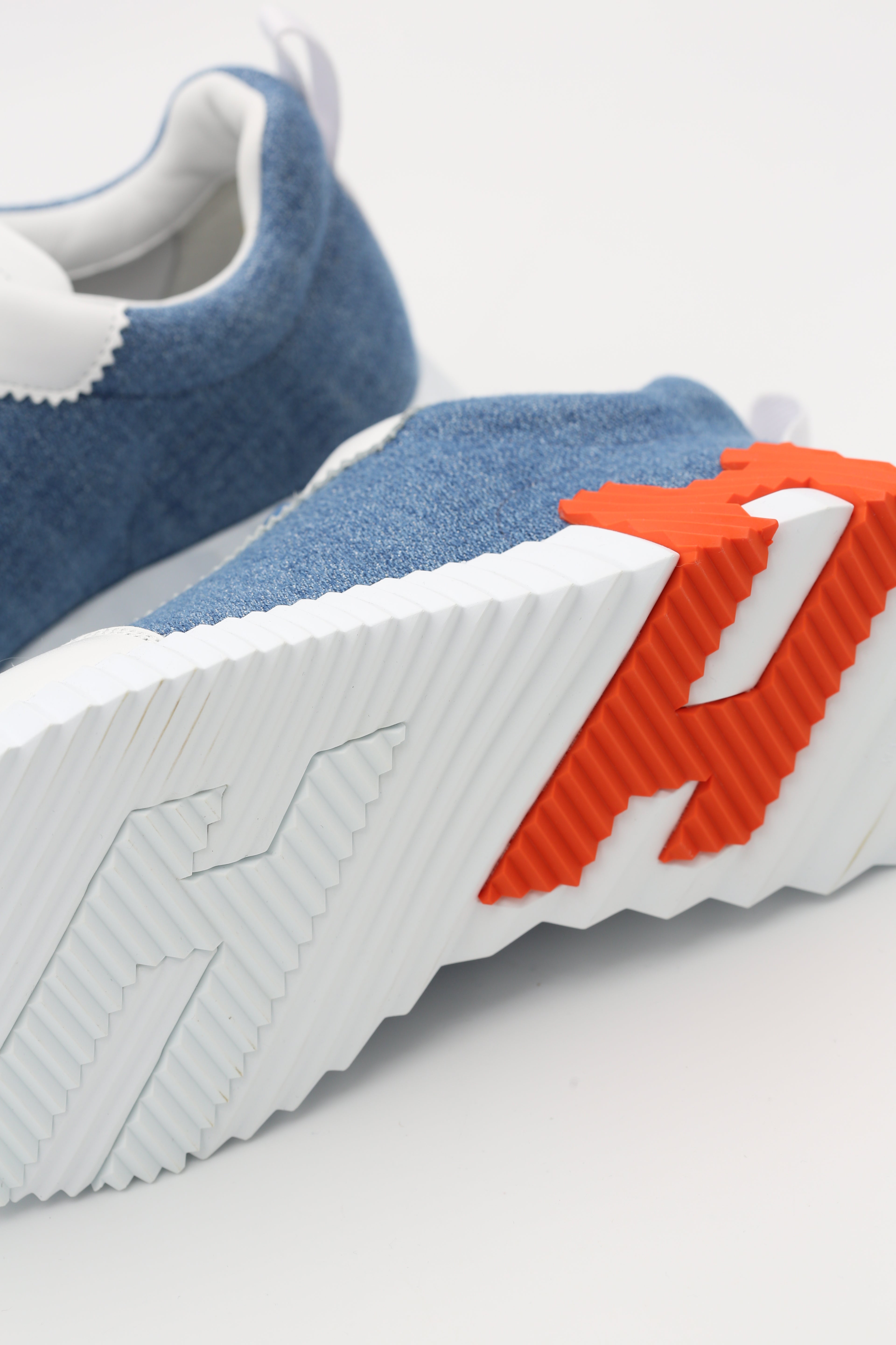 HERMÈS BOUNCING SNEAKER BLEU JEAN MEN SIZE 40