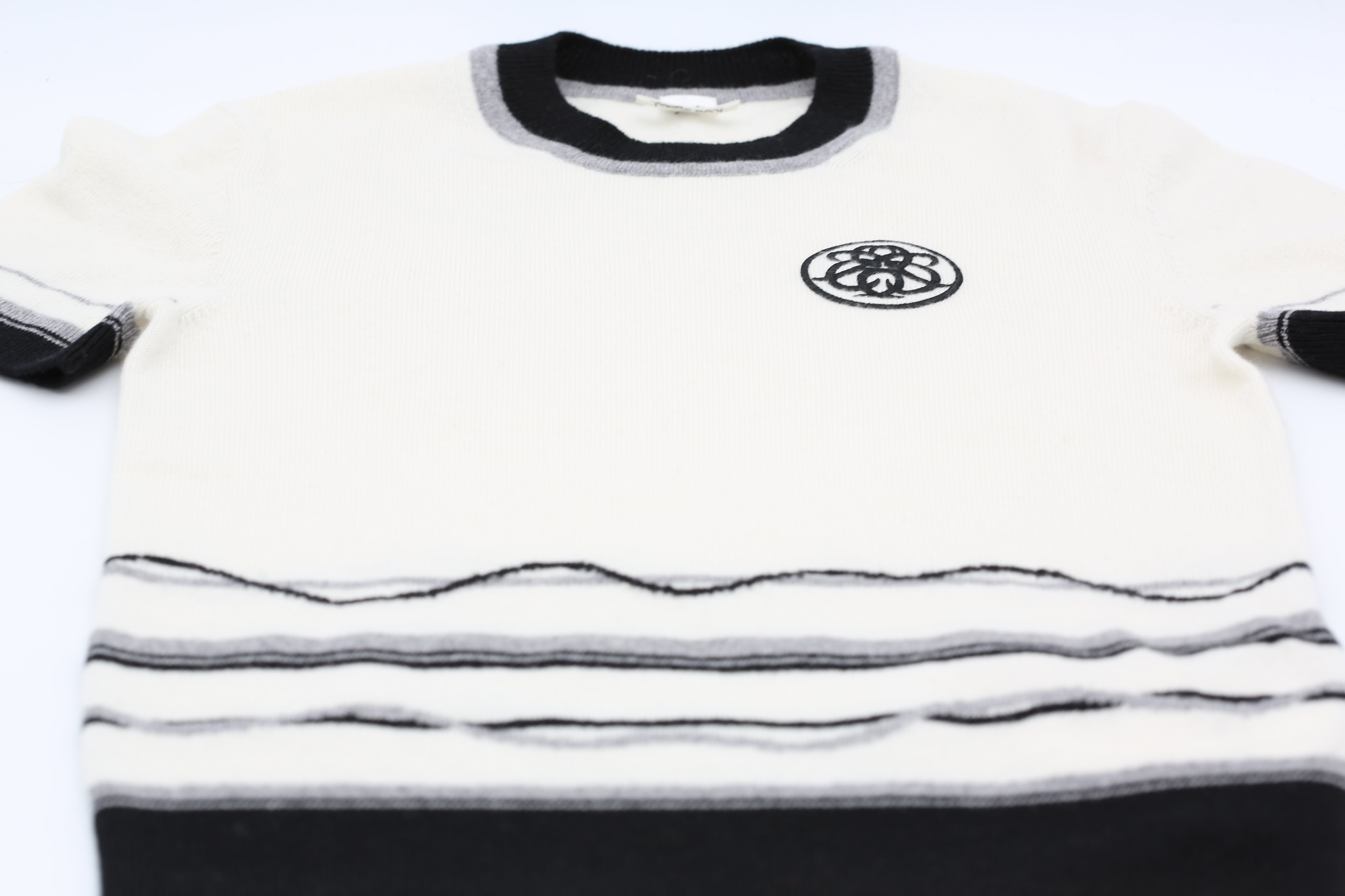 HERMÈS WOMEN KNIT TOP BEIGE SIZE 34