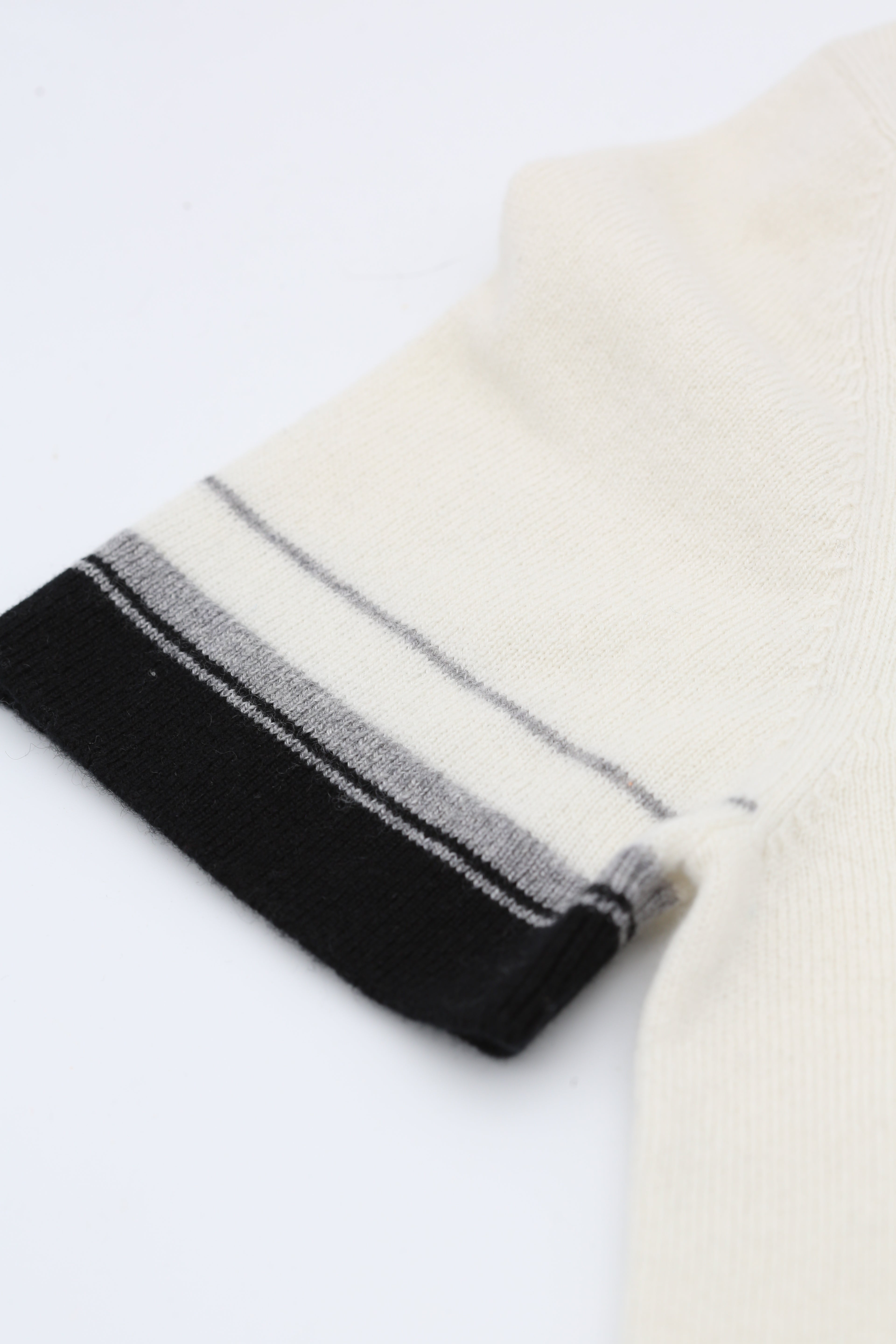 HERMÈS WOMEN KNIT TOP BEIGE SIZE 34