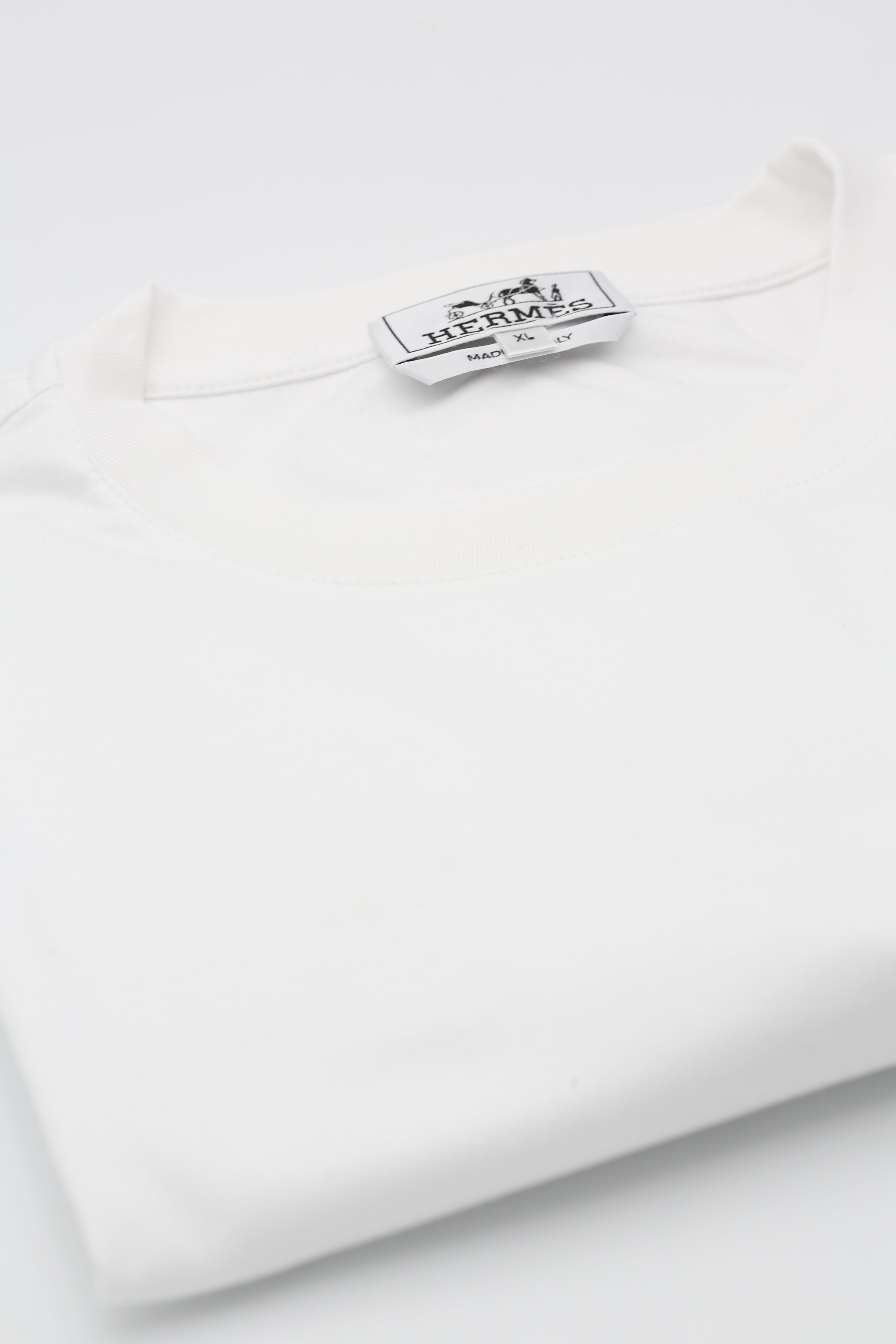 HERMÈS MEN T-SHIRT WHITE XL