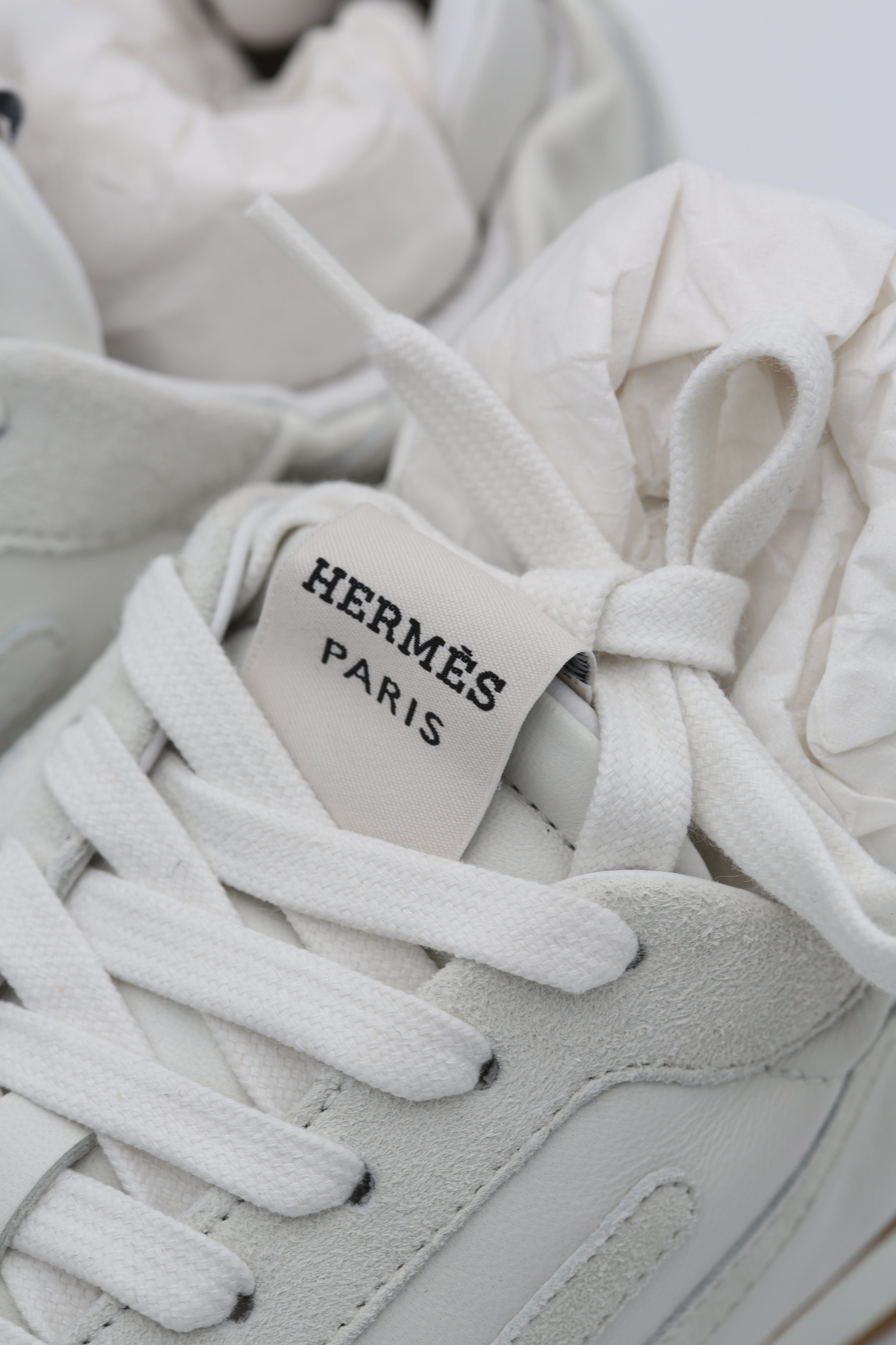 HERMÈS JET SNEAKER BLANC SIZE 36.5