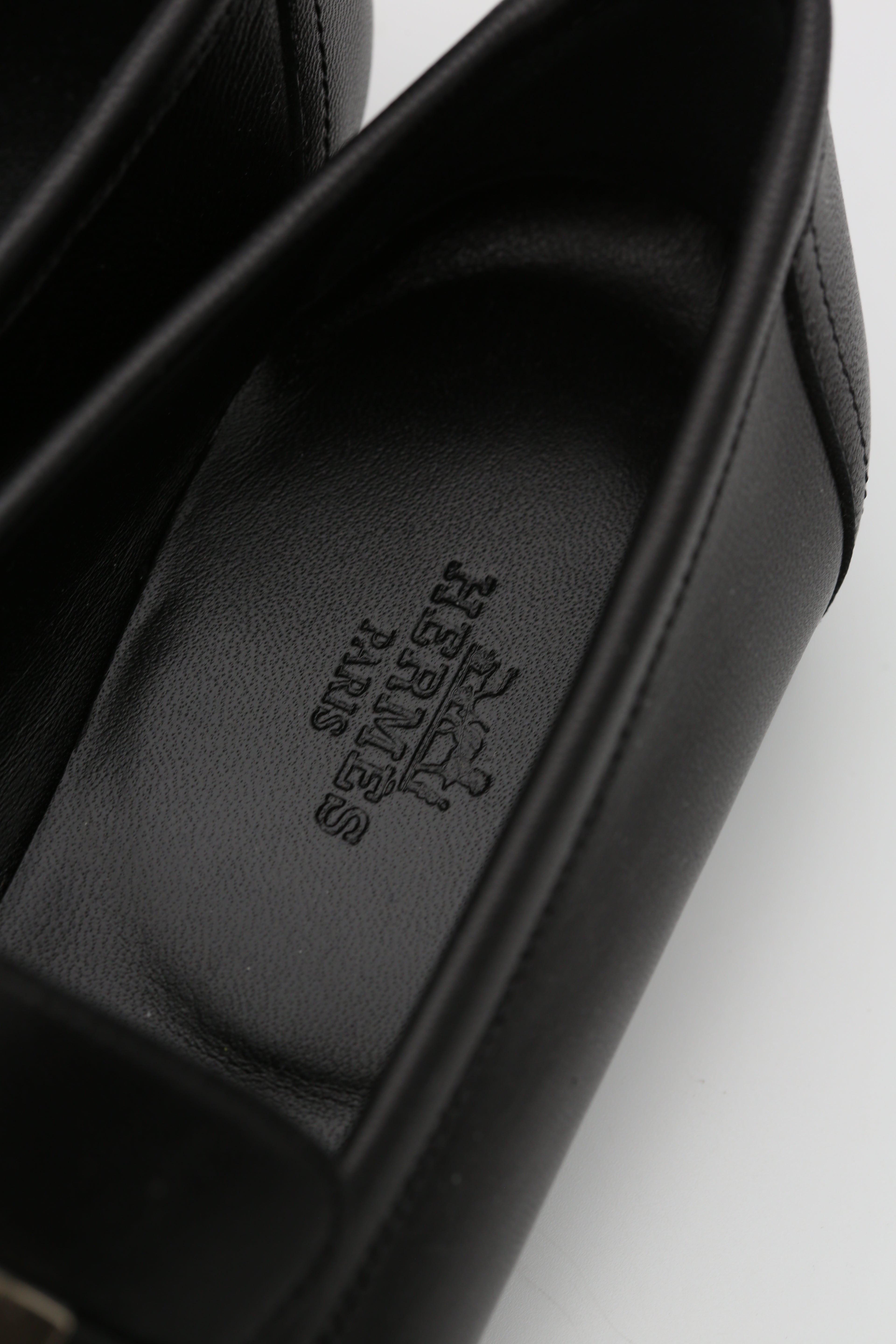 HERMÈS ROYAL LOAFER NOIR SIZE 36