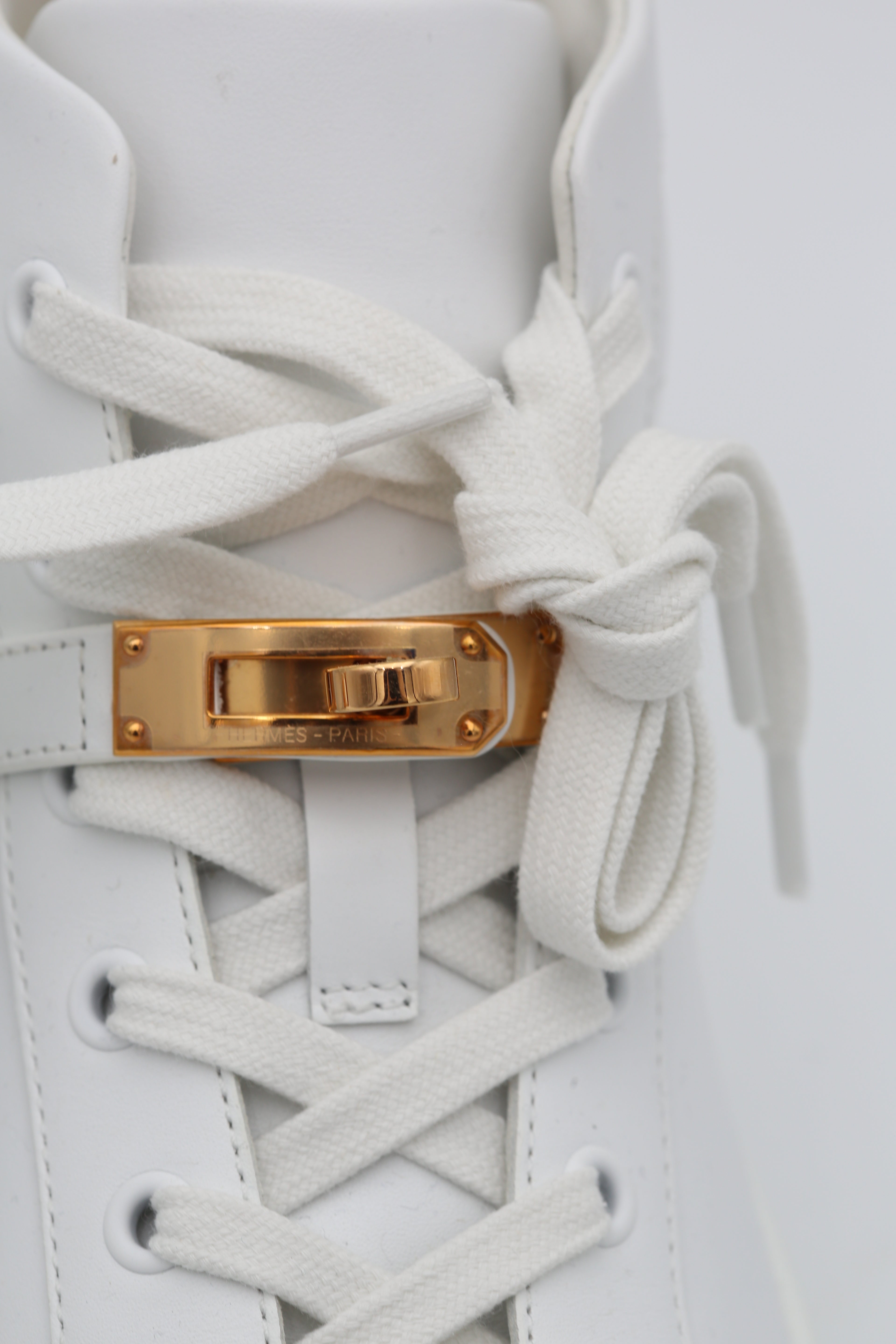 HERMÈS KELLY SNEAKER WHTE SIZE 37.5