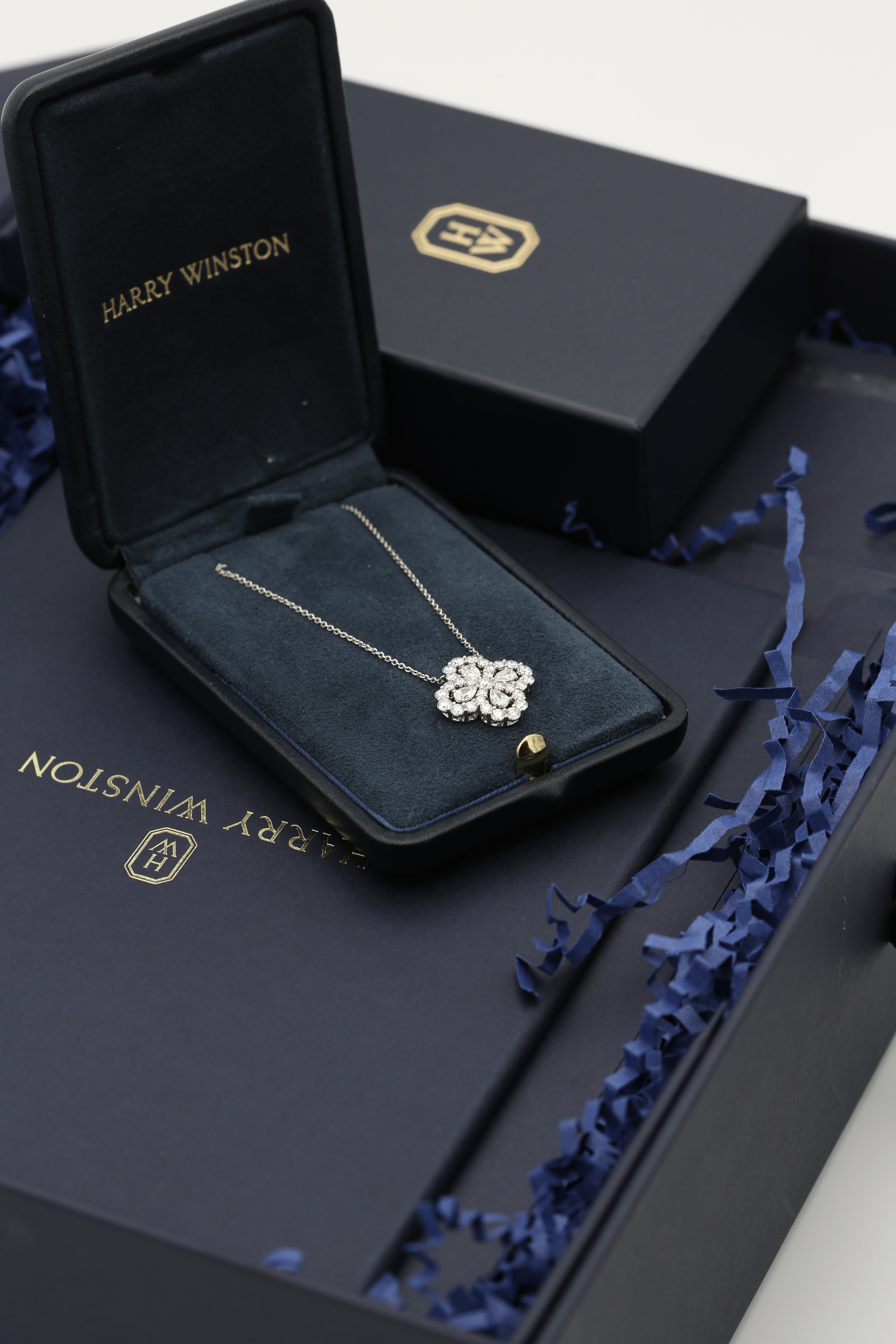 HARRY WINSTON DIAMOND LOOP FULL MOTIF PENDANT 2026
