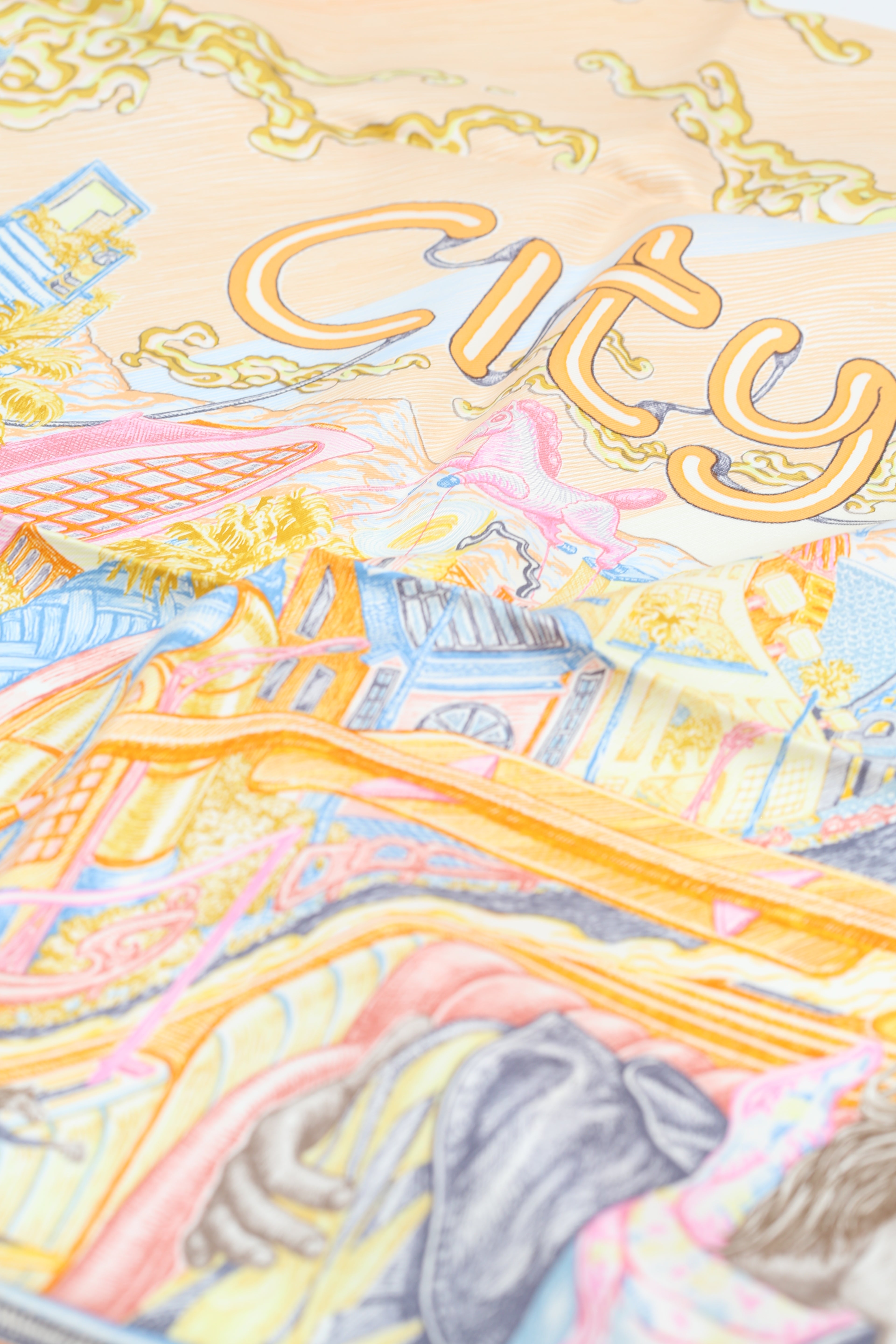 HERMÈS SCARF 90X90 LIGHT JUICE