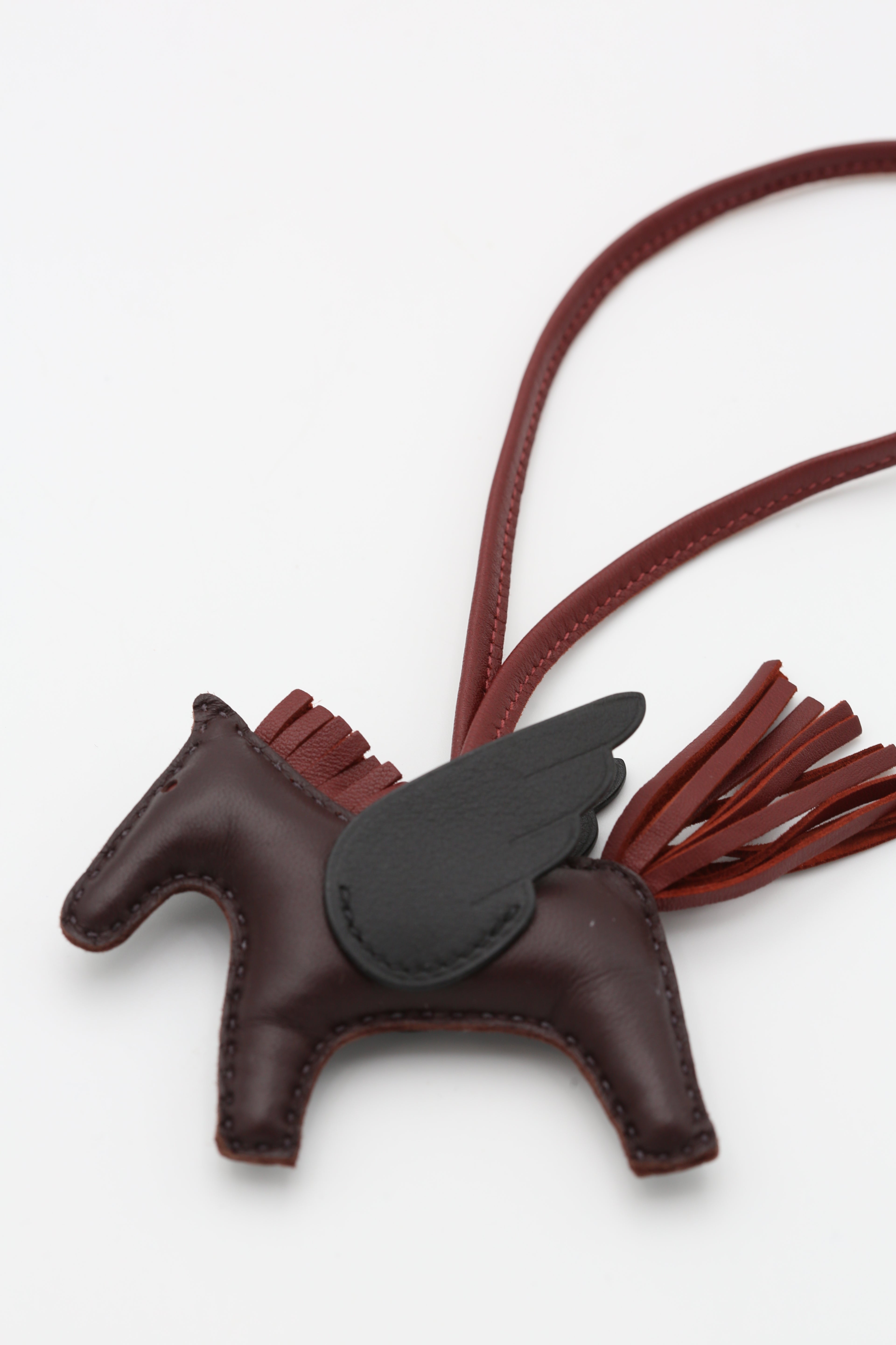 HERMÈS RODEO PEGASE RED BROWN BLACK