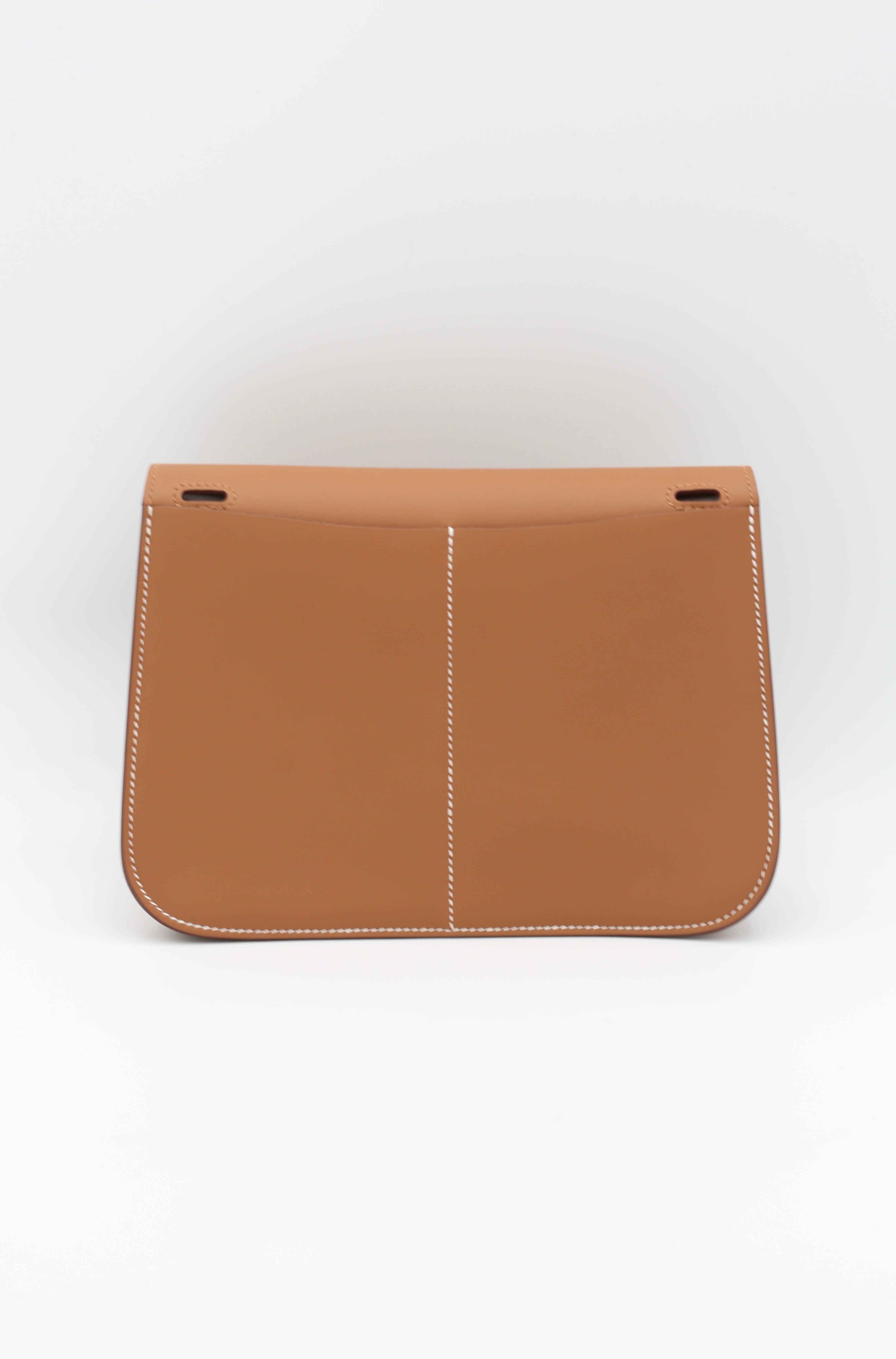 HERMÈS HALZAN25 GOLD TOGO GOLD HARDWARE K STAMP