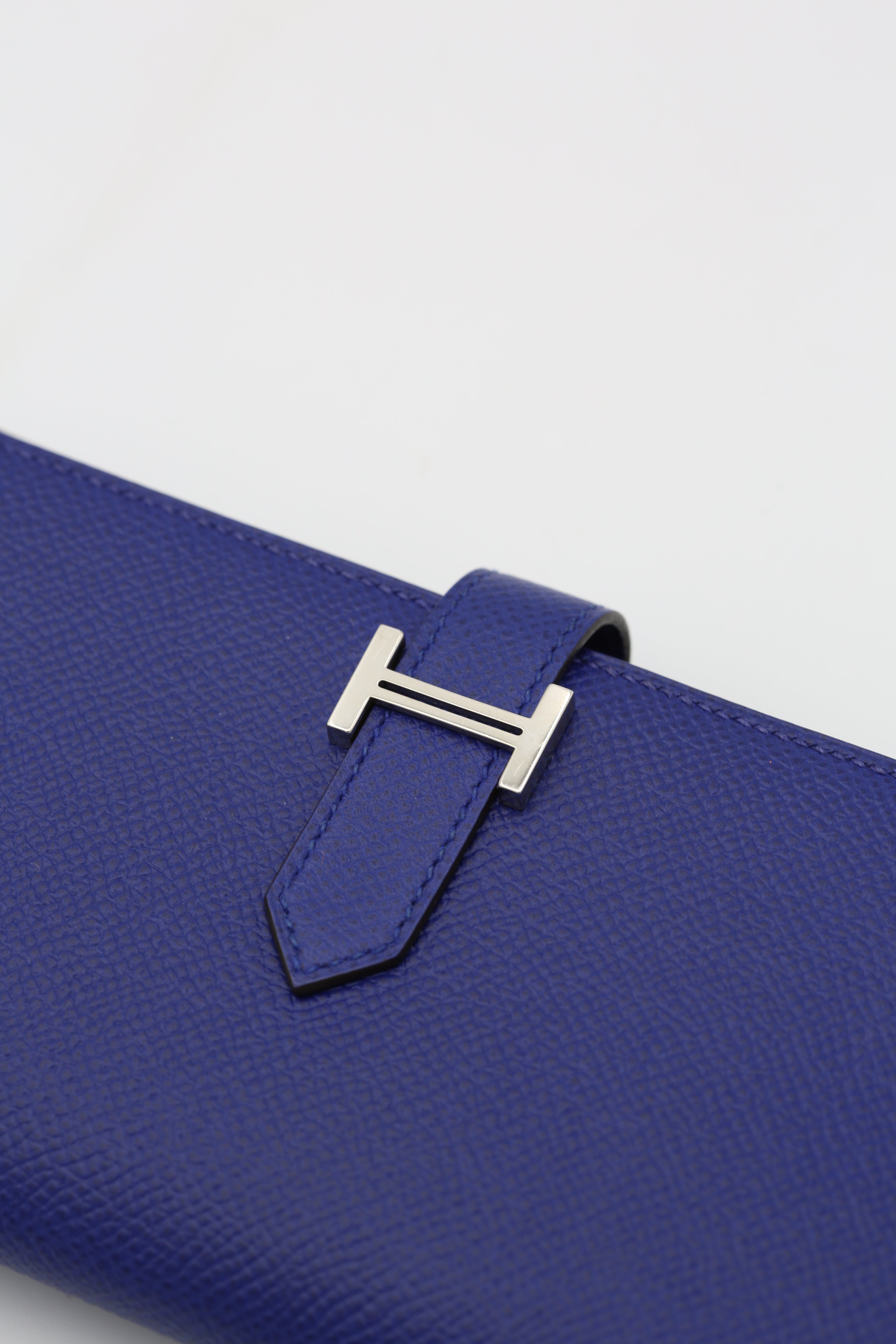 HERMÈS BEARN WALLET BLEU