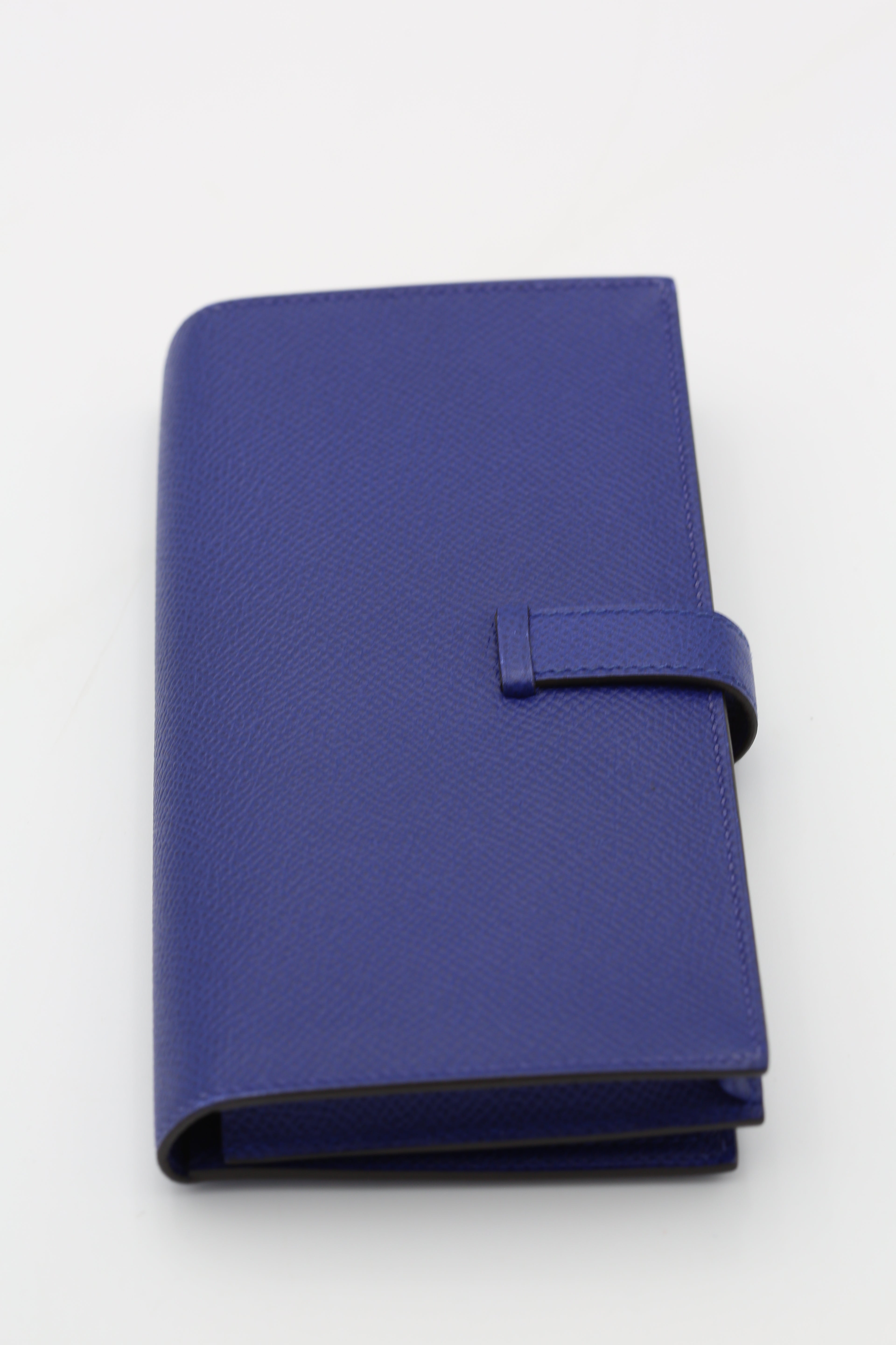 HERMÈS BEARN WALLET BLEU