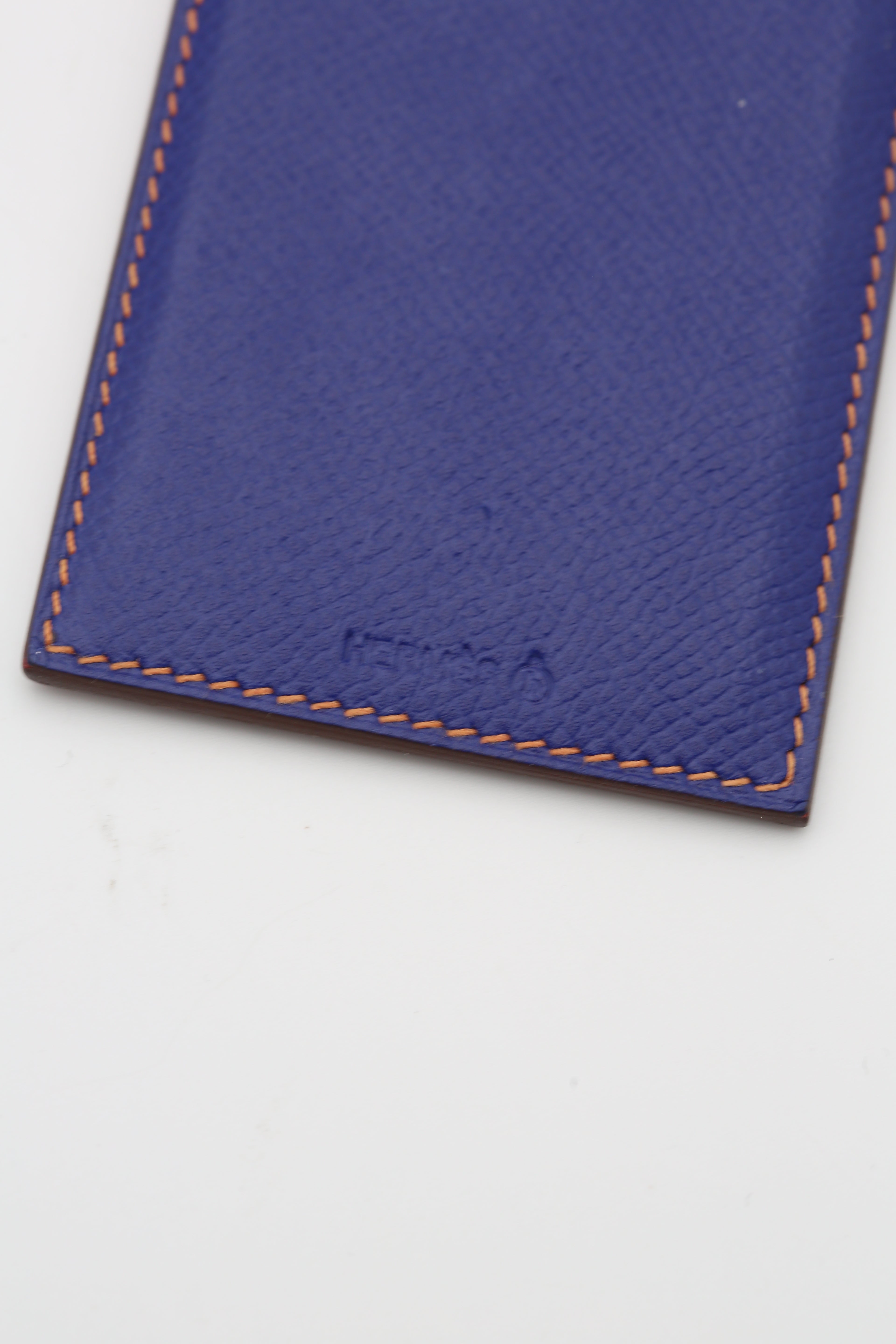 HERMÈS CARD HOLDER ROSE/BLEU