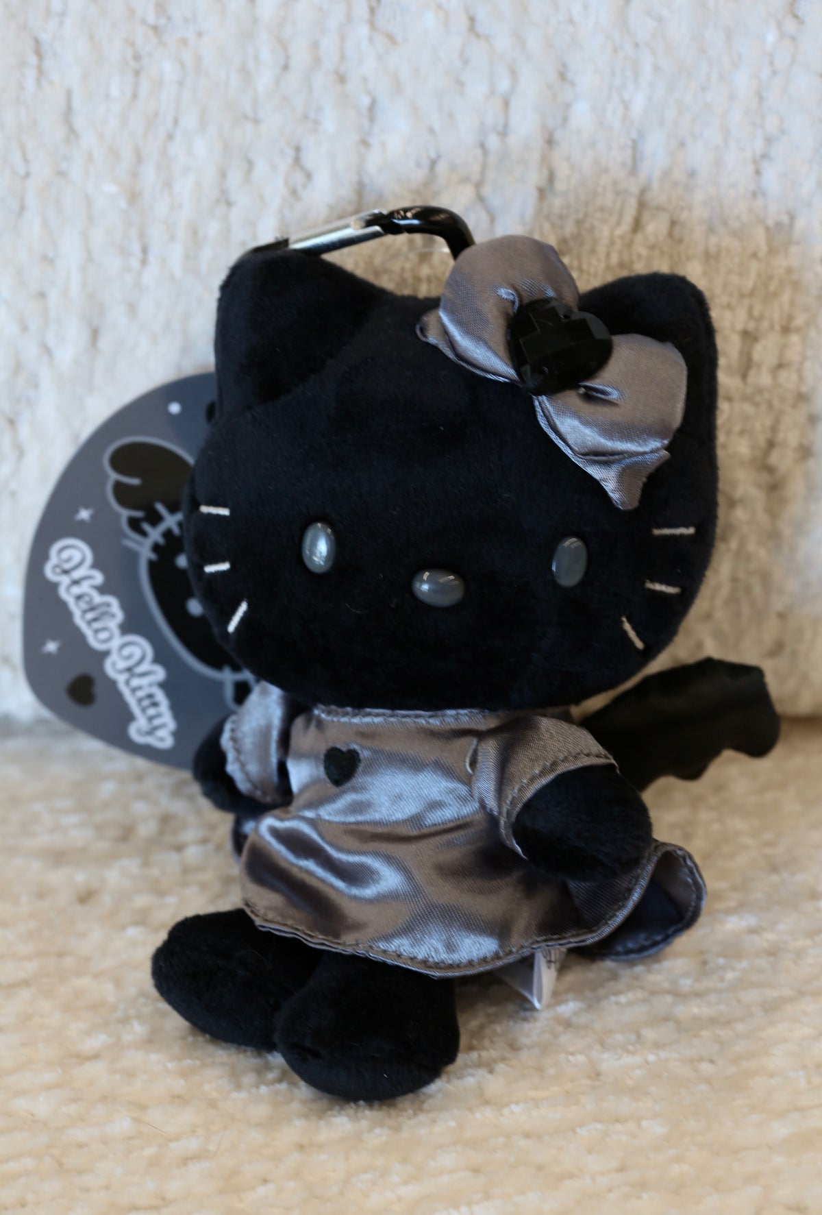 HELLO KITTY BAG CHARM BLACK