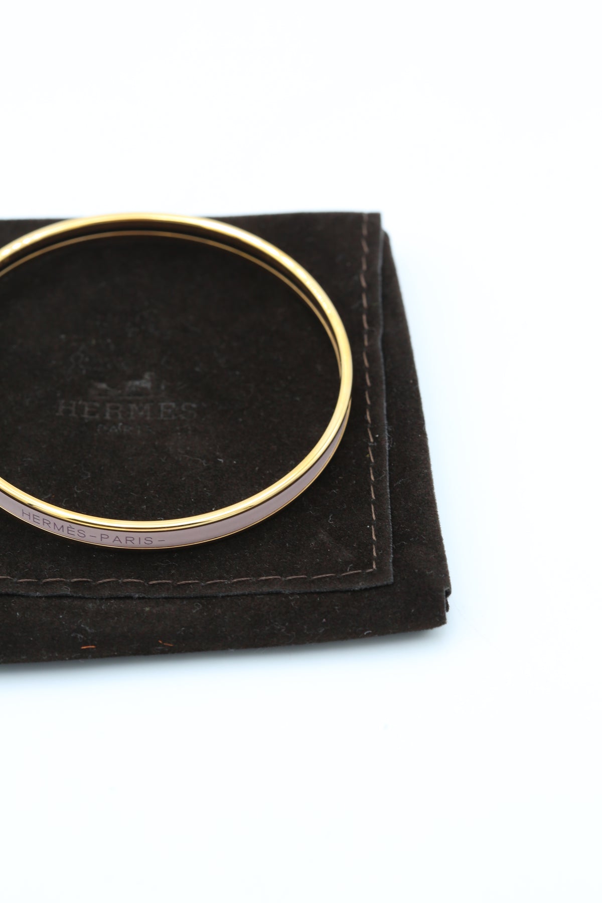 HERMÈS BANGLE BRACELET ROSE