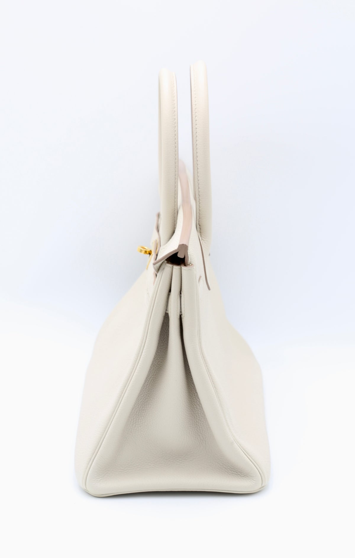 HERMÈS BIRKIN30 BETON 8L TOGO GOLD HARDWARE C STAMP