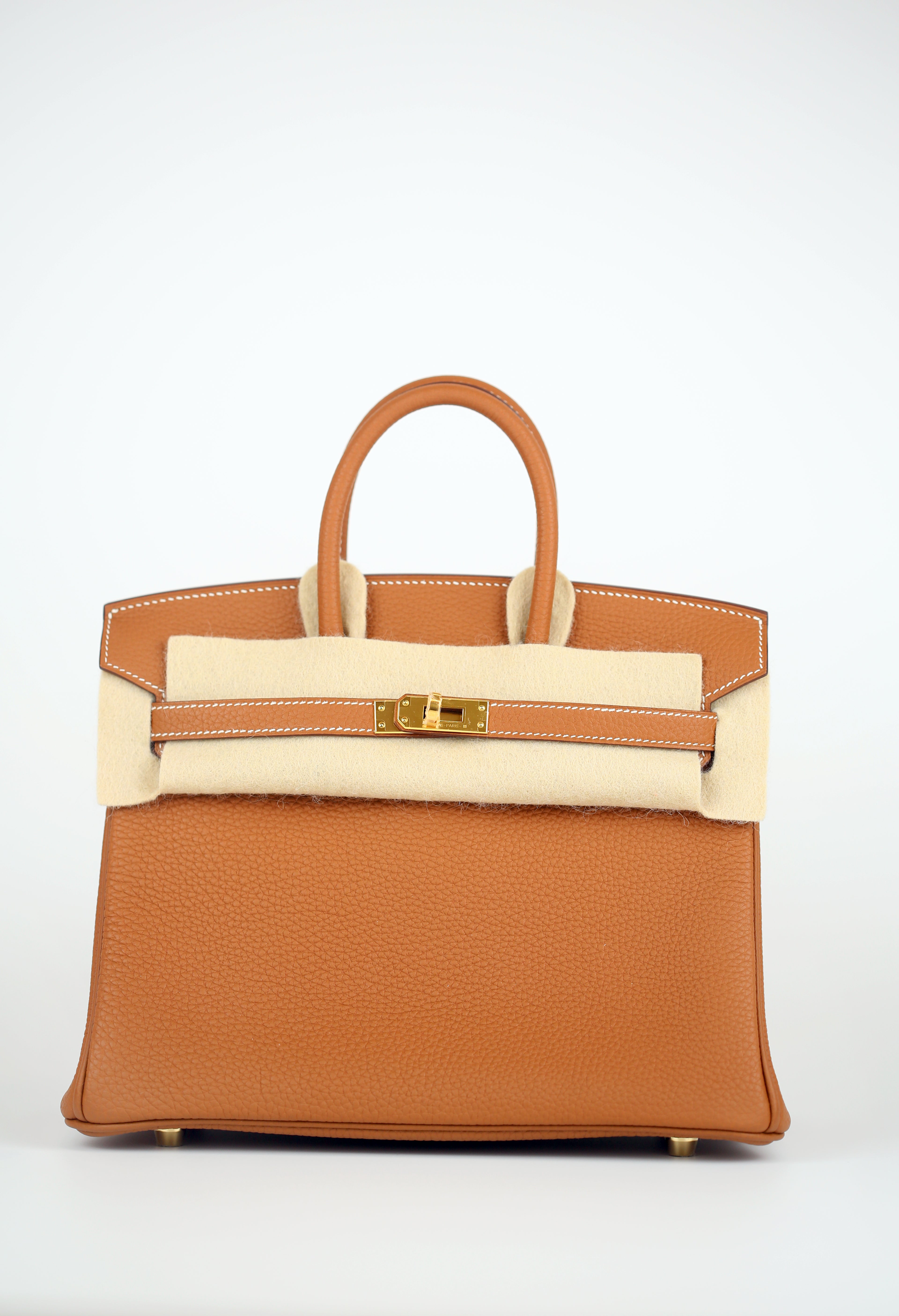 HERMÈS Togo Birkin 25 金色