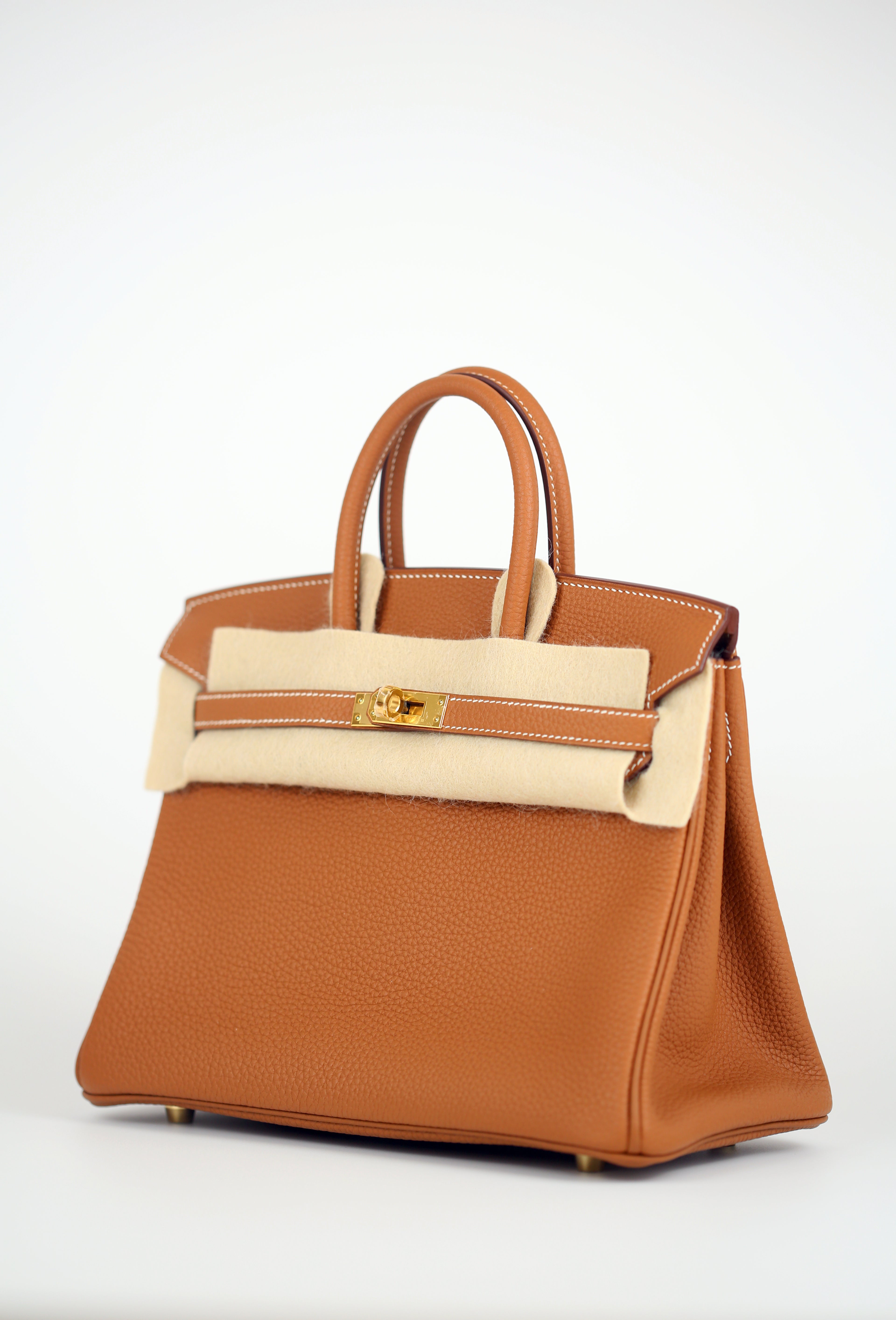 HERMÈS Togo Birkin 25 金色