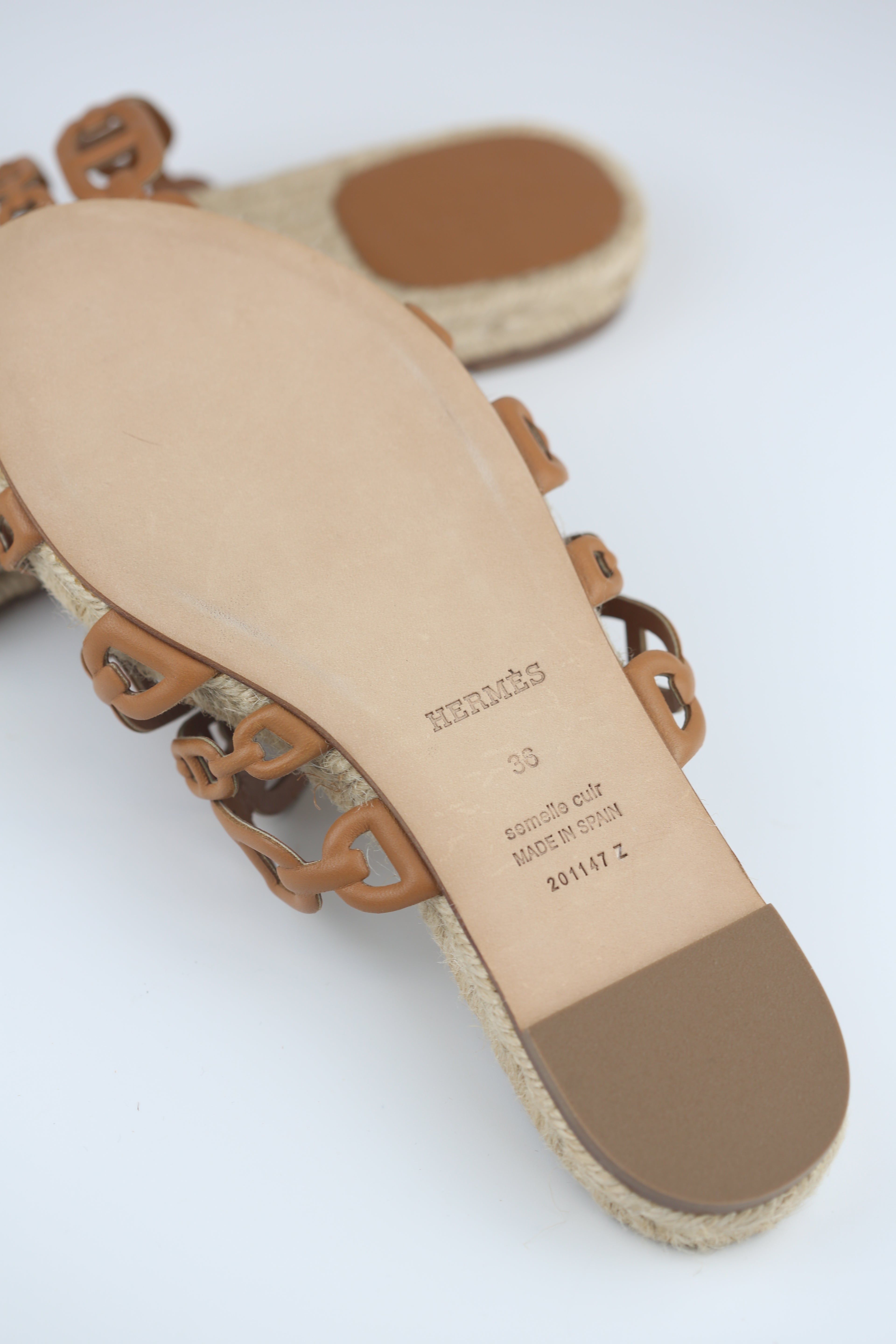 Hermes Farandole sandals