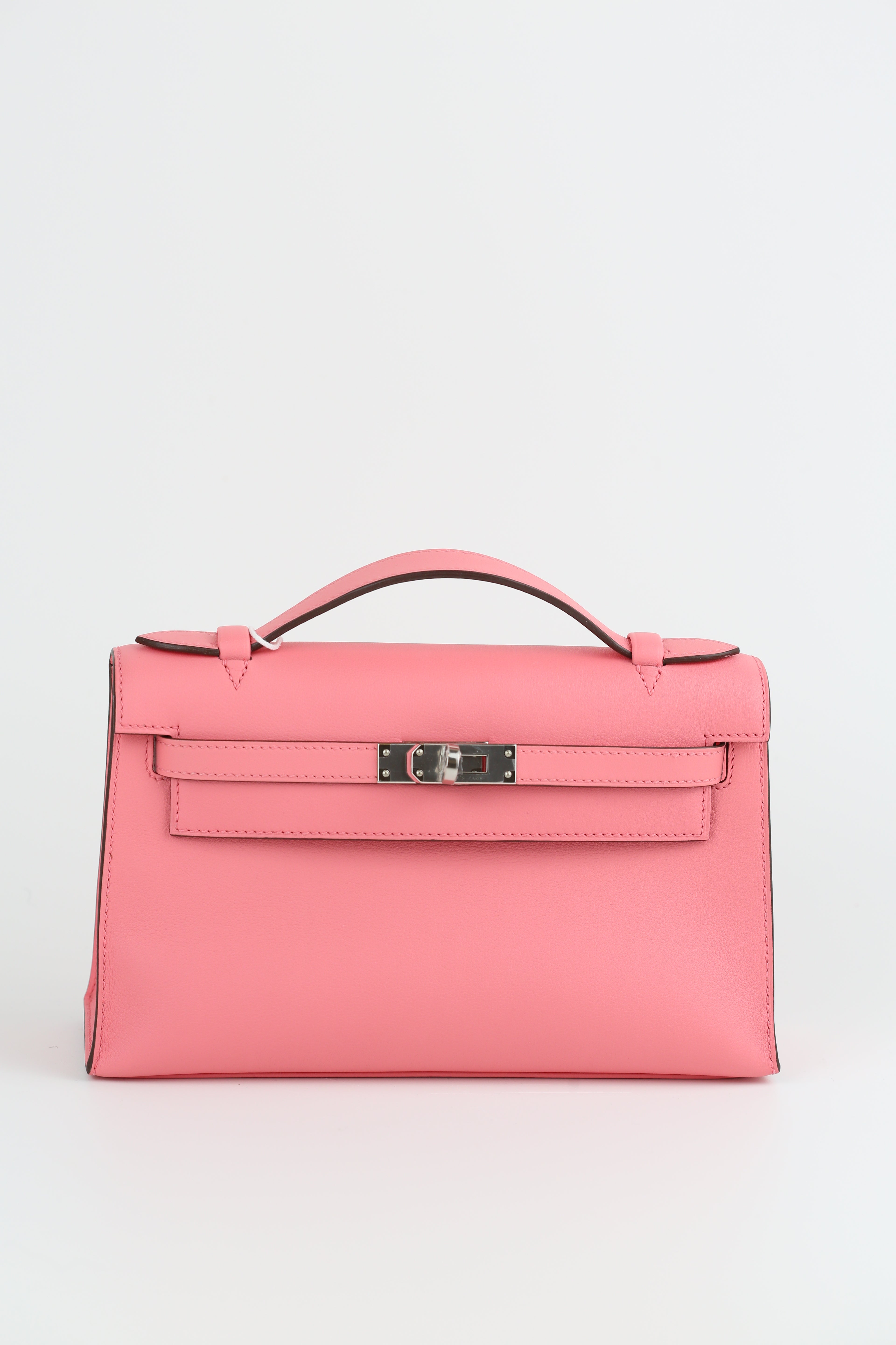 HERMÈS Mini Kelly 1 Rose Azalee