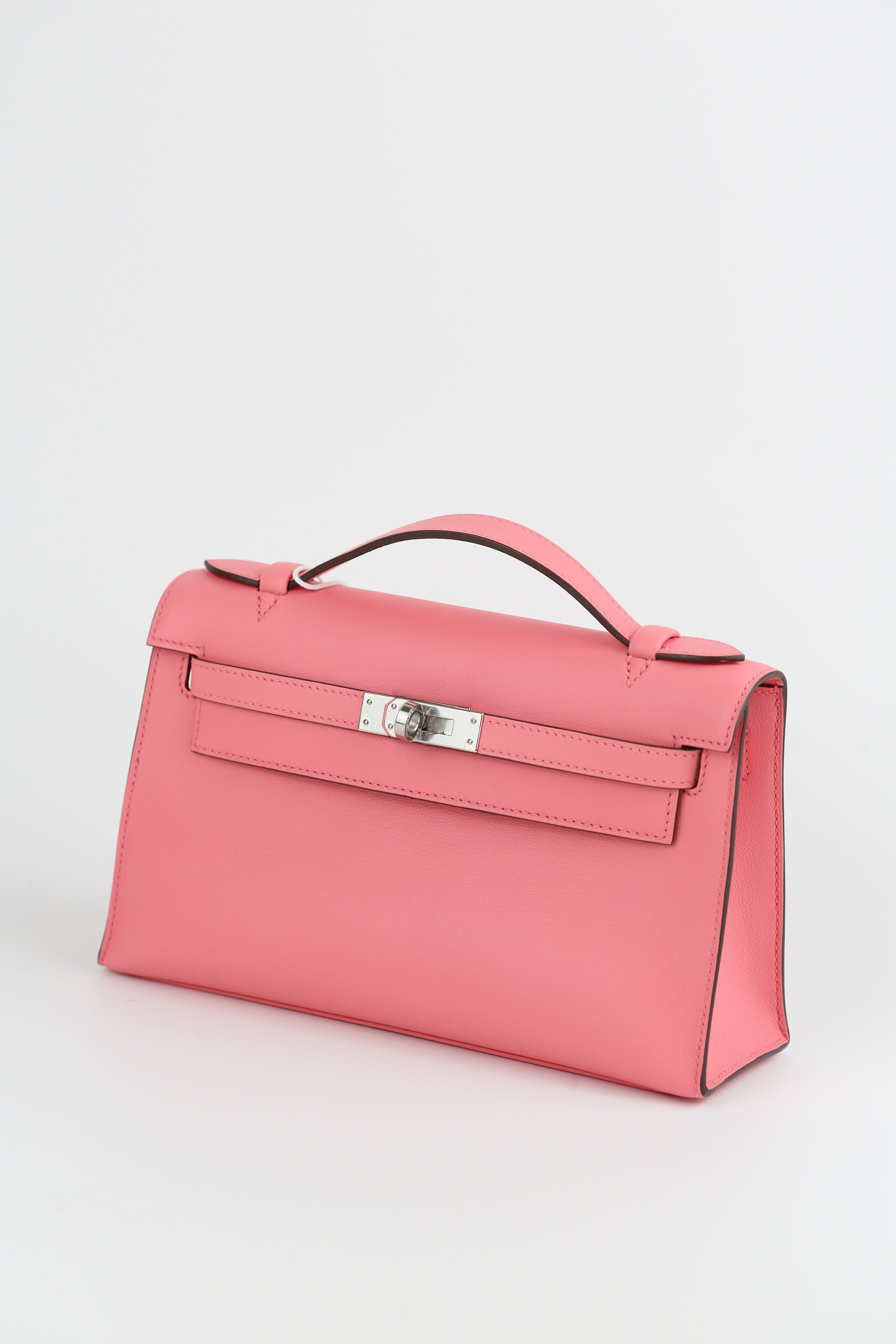HERMÈS Mini Kelly 1 Rose Azalee