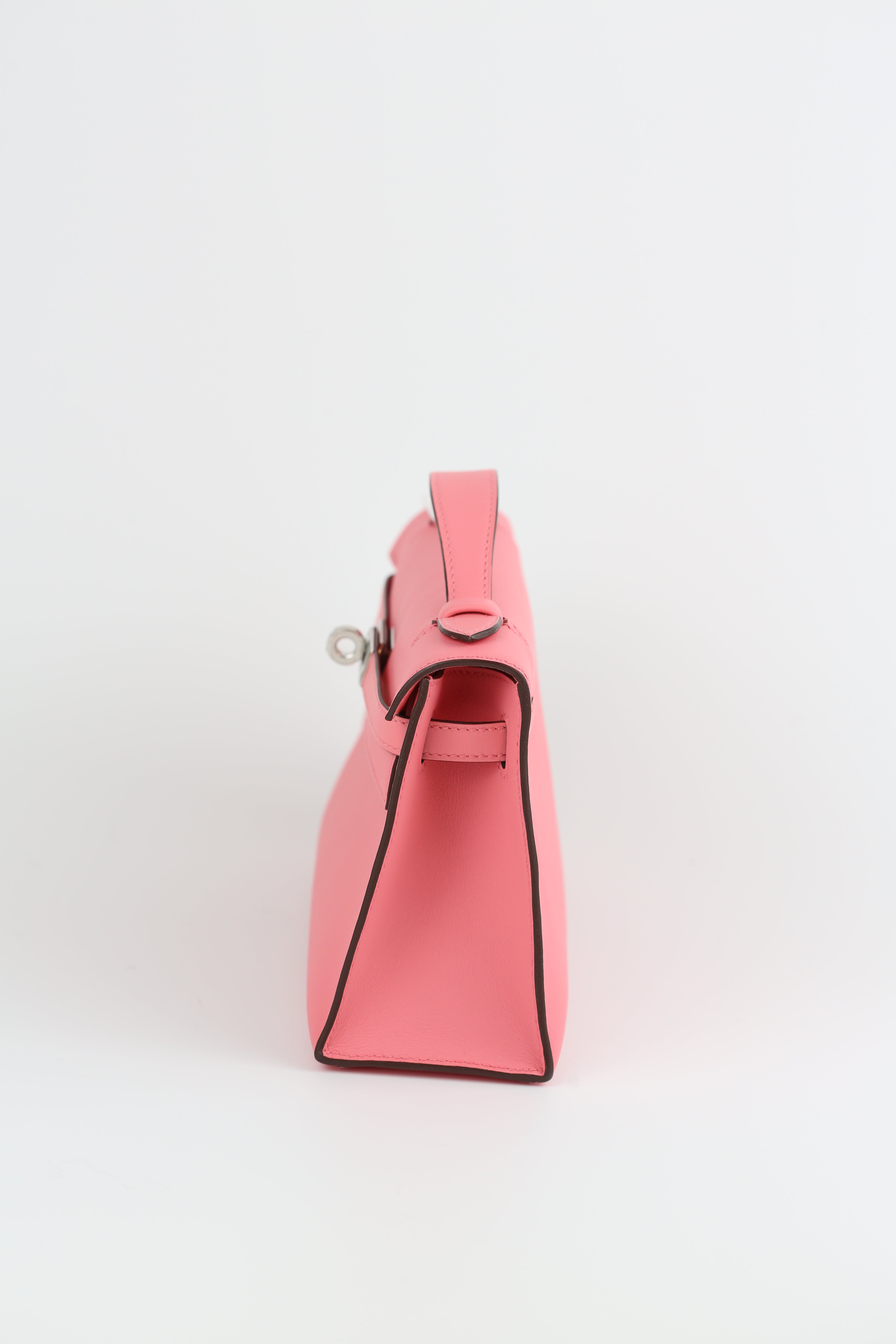 HERMÈS Mini Kelly 1 Rose Azalee