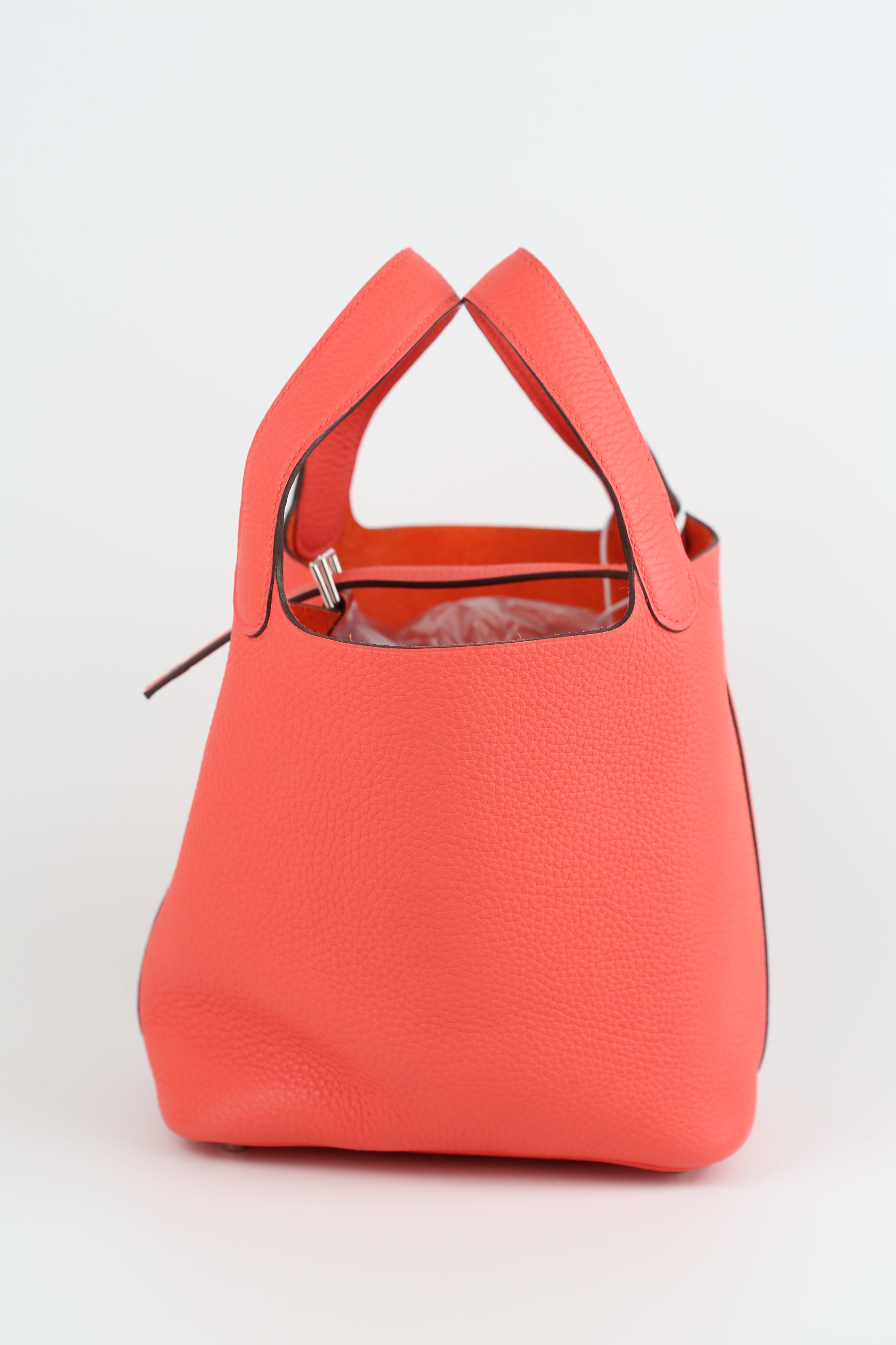 HERMÈS Clemence Picotin 18 Rose Texas