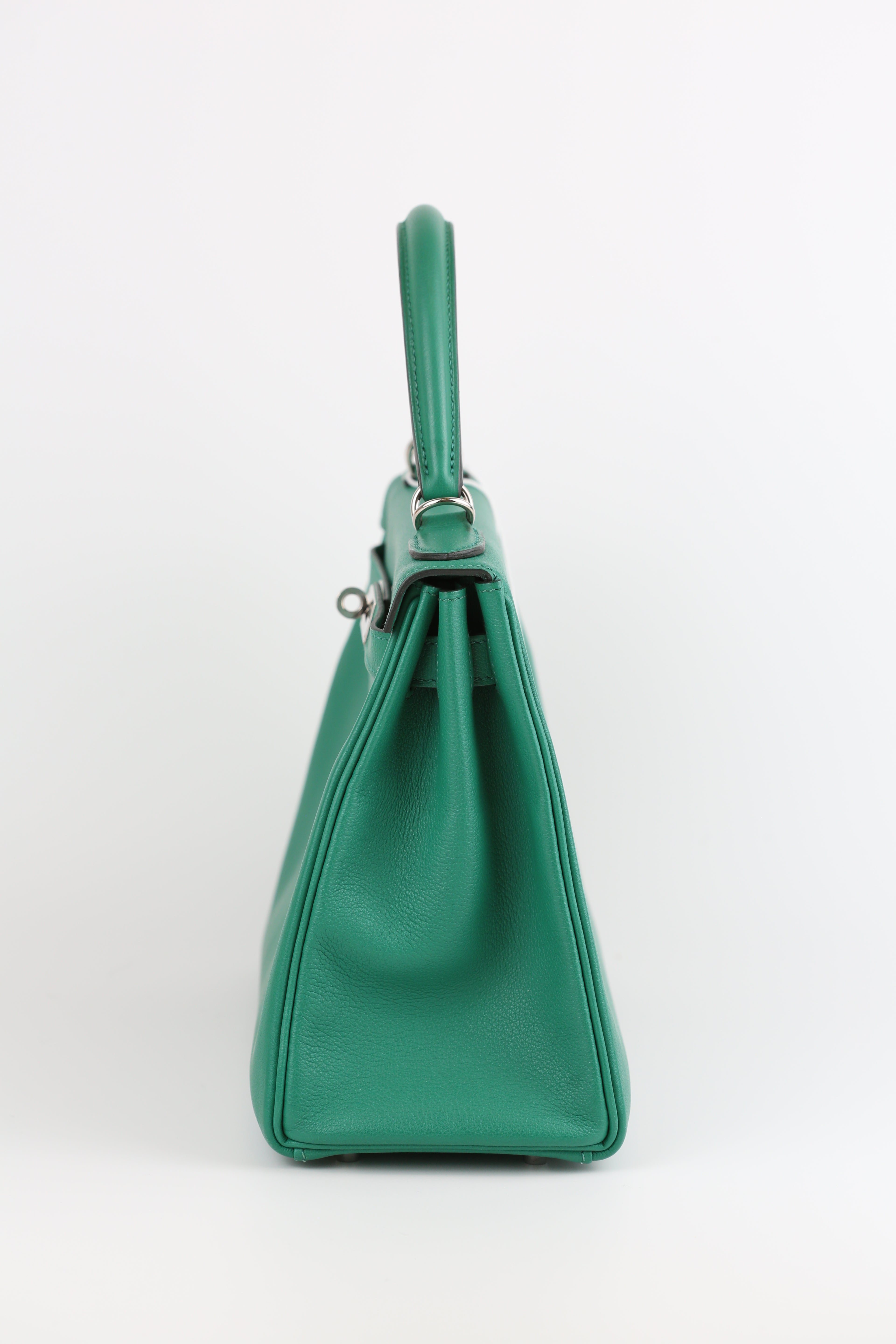 HERMES Evercolor Kelly 28 Green