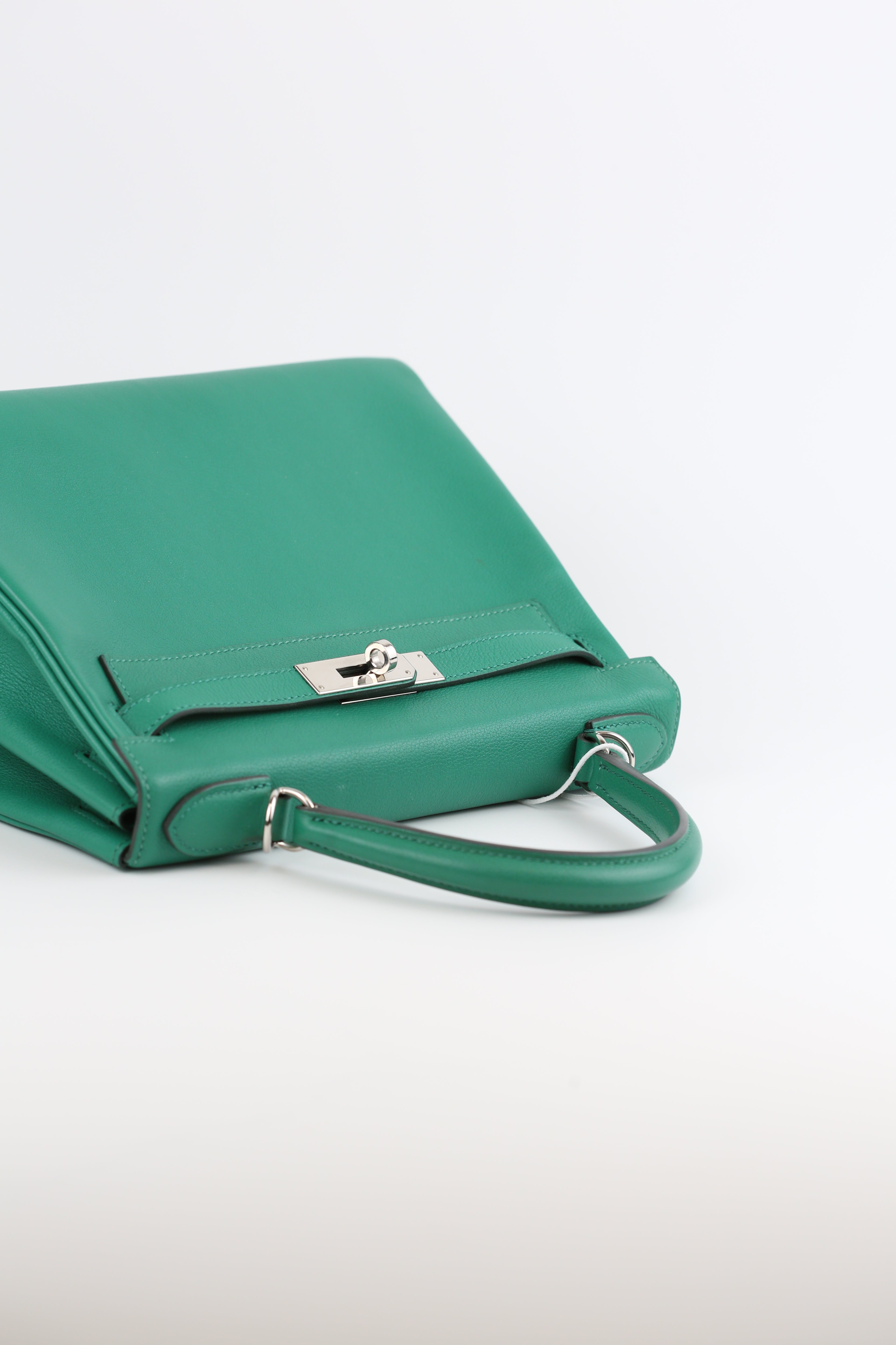 HERMES Evercolor Kelly 28 Green