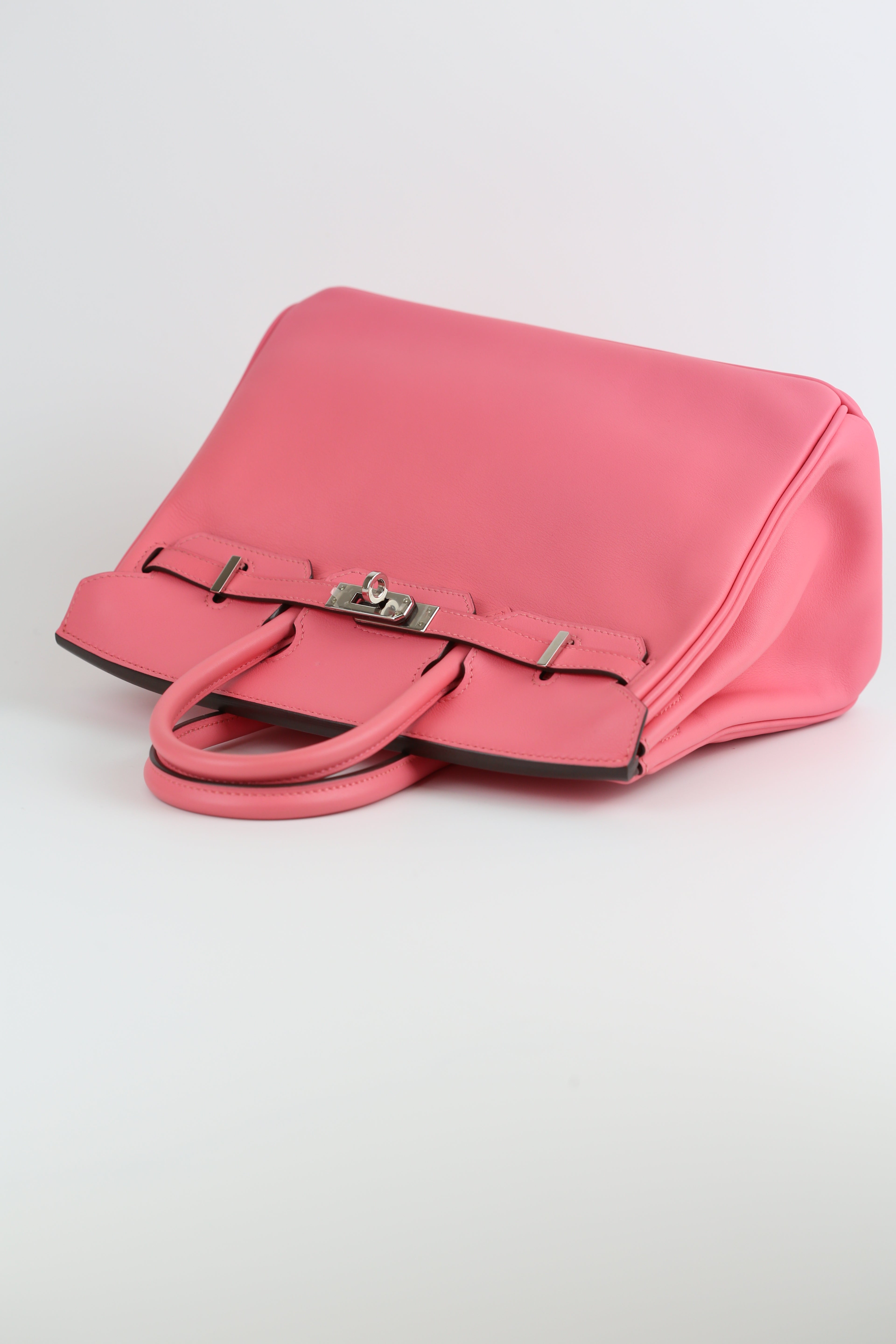 HERMÈS Swift Birkin 25 Rose Azalee