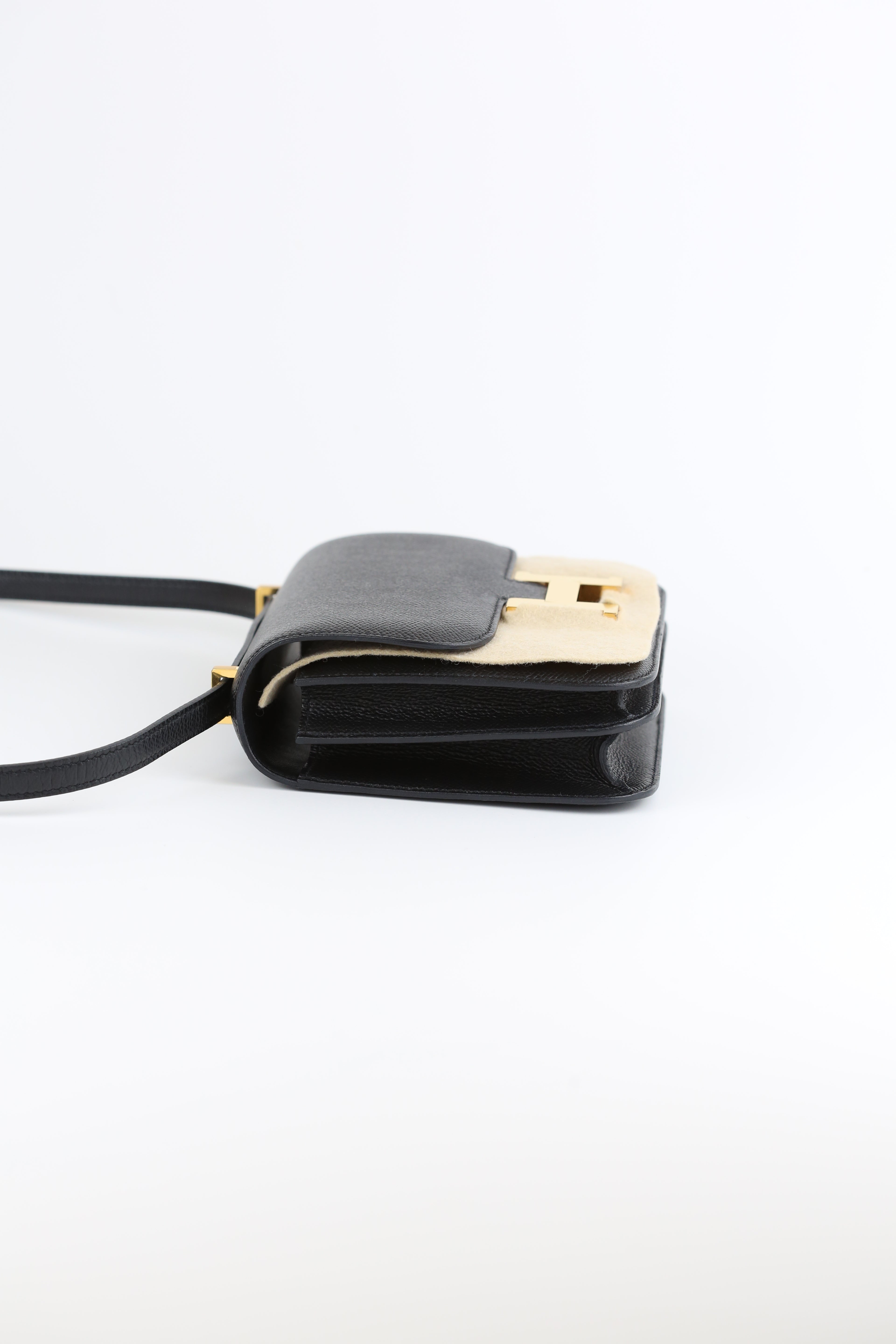 HERMES Epsom mini Constance Noir