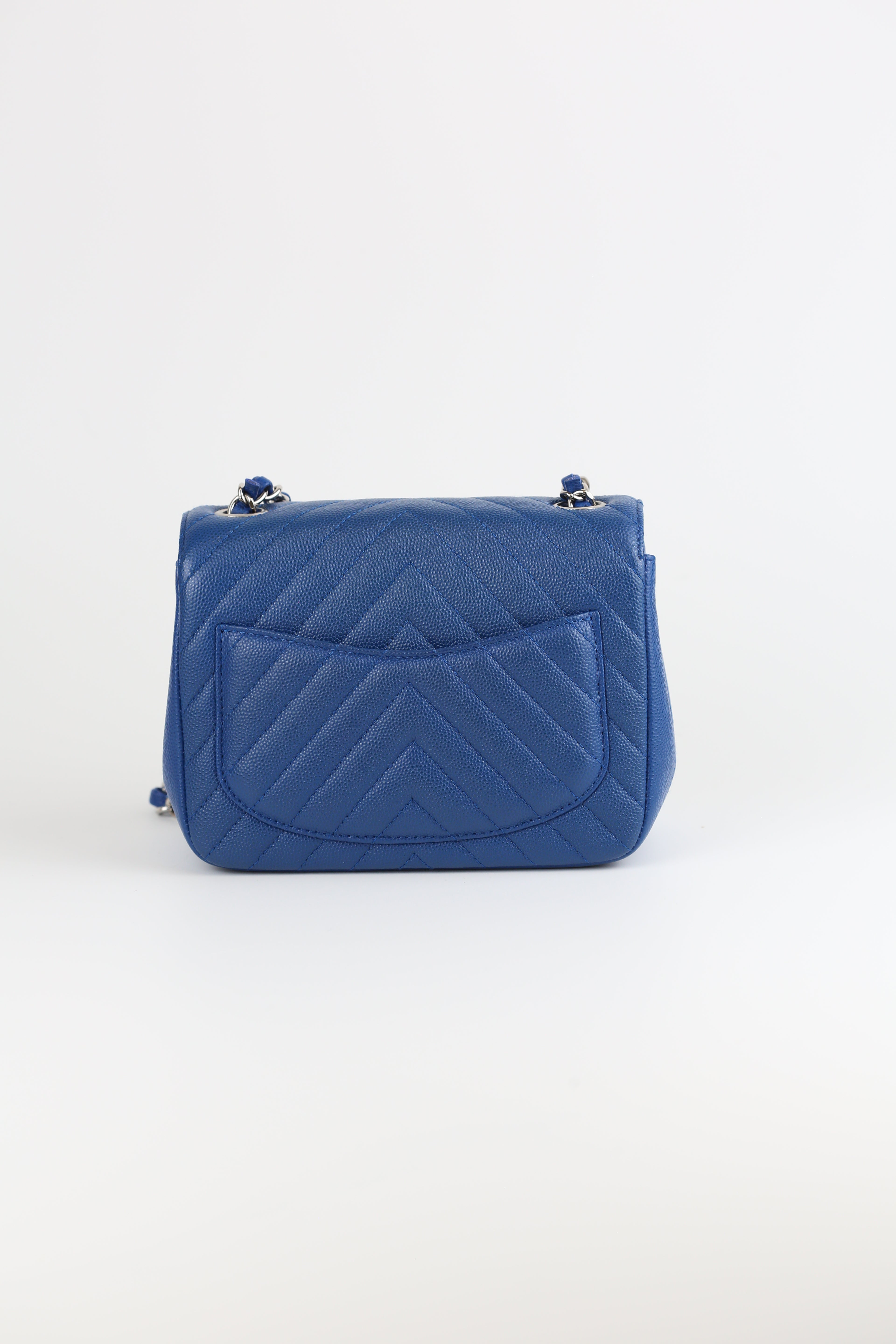 Chanel mini CF Navy Blue