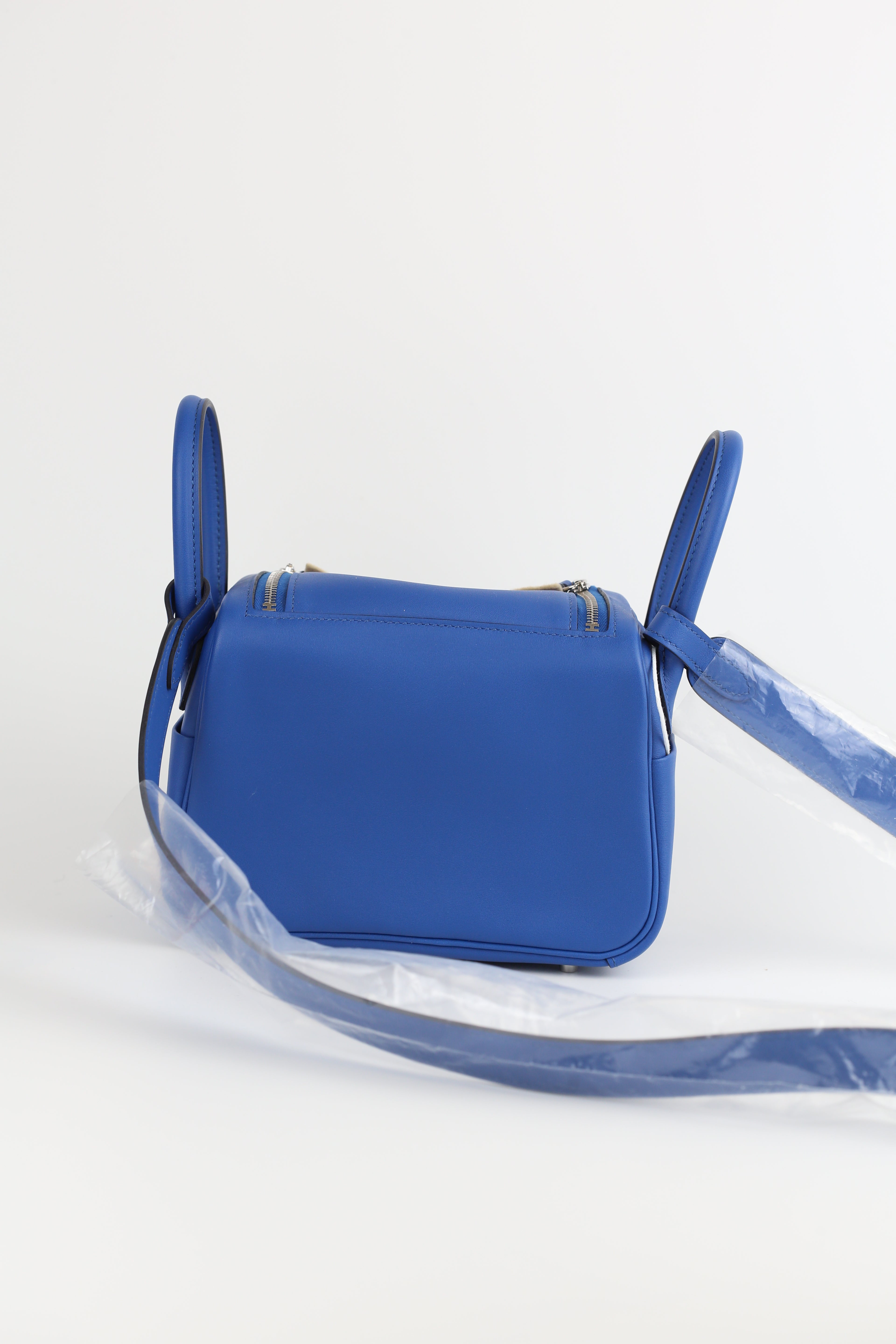 HERMÈS Swift Mini Lindy Bleu