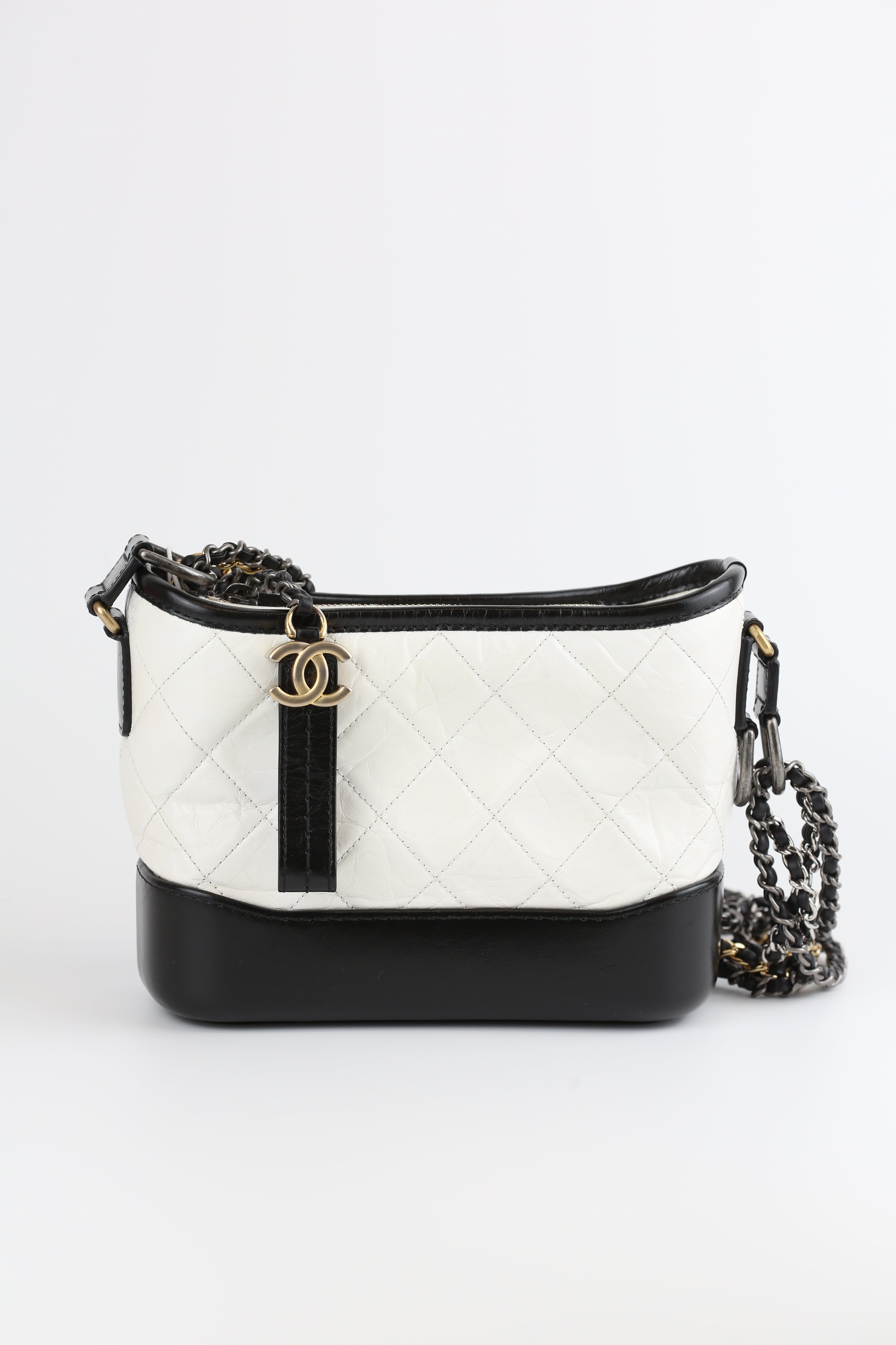 Chanel Gabrielle small Black& White