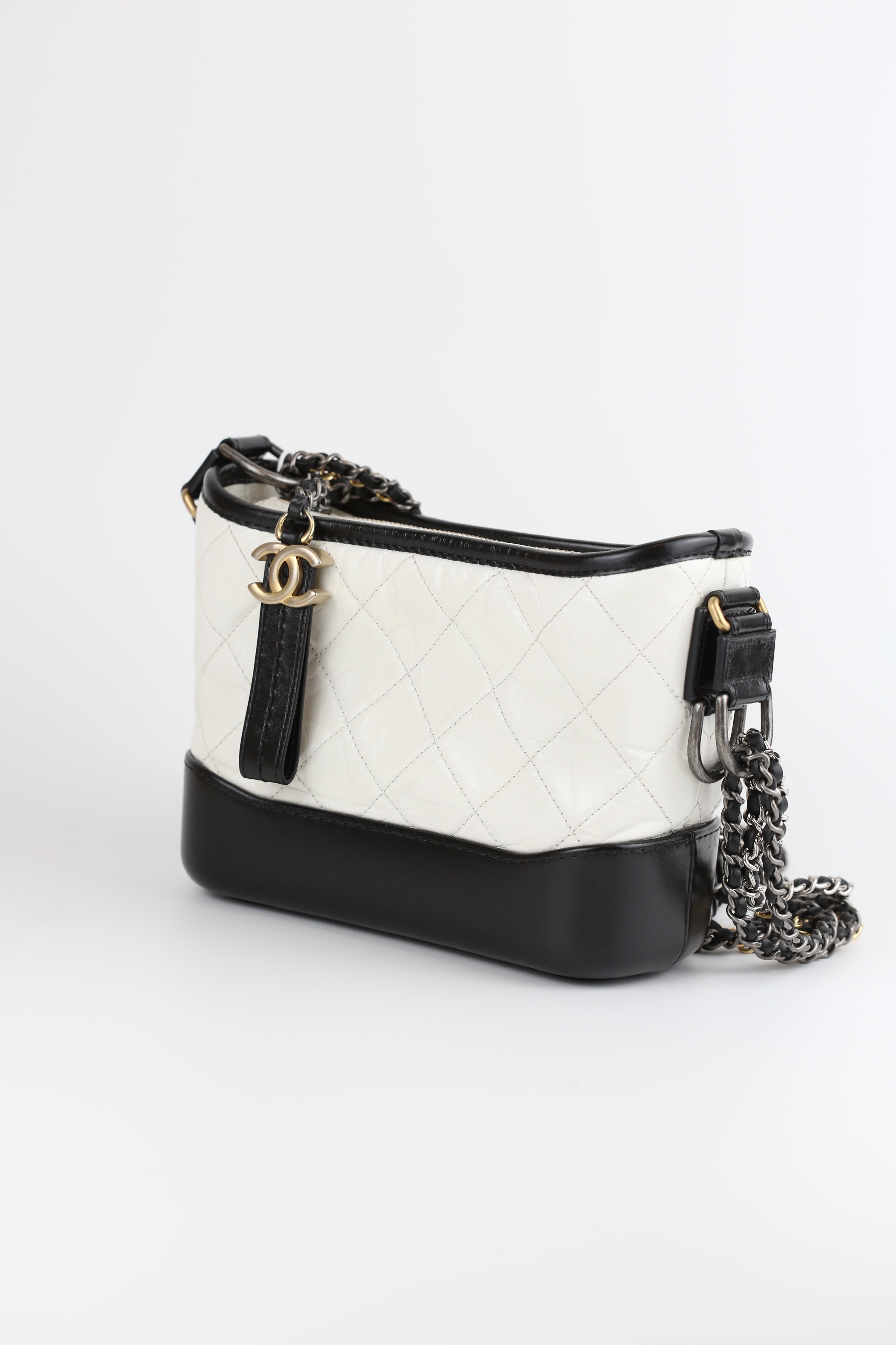 Chanel Gabrielle small Black& White