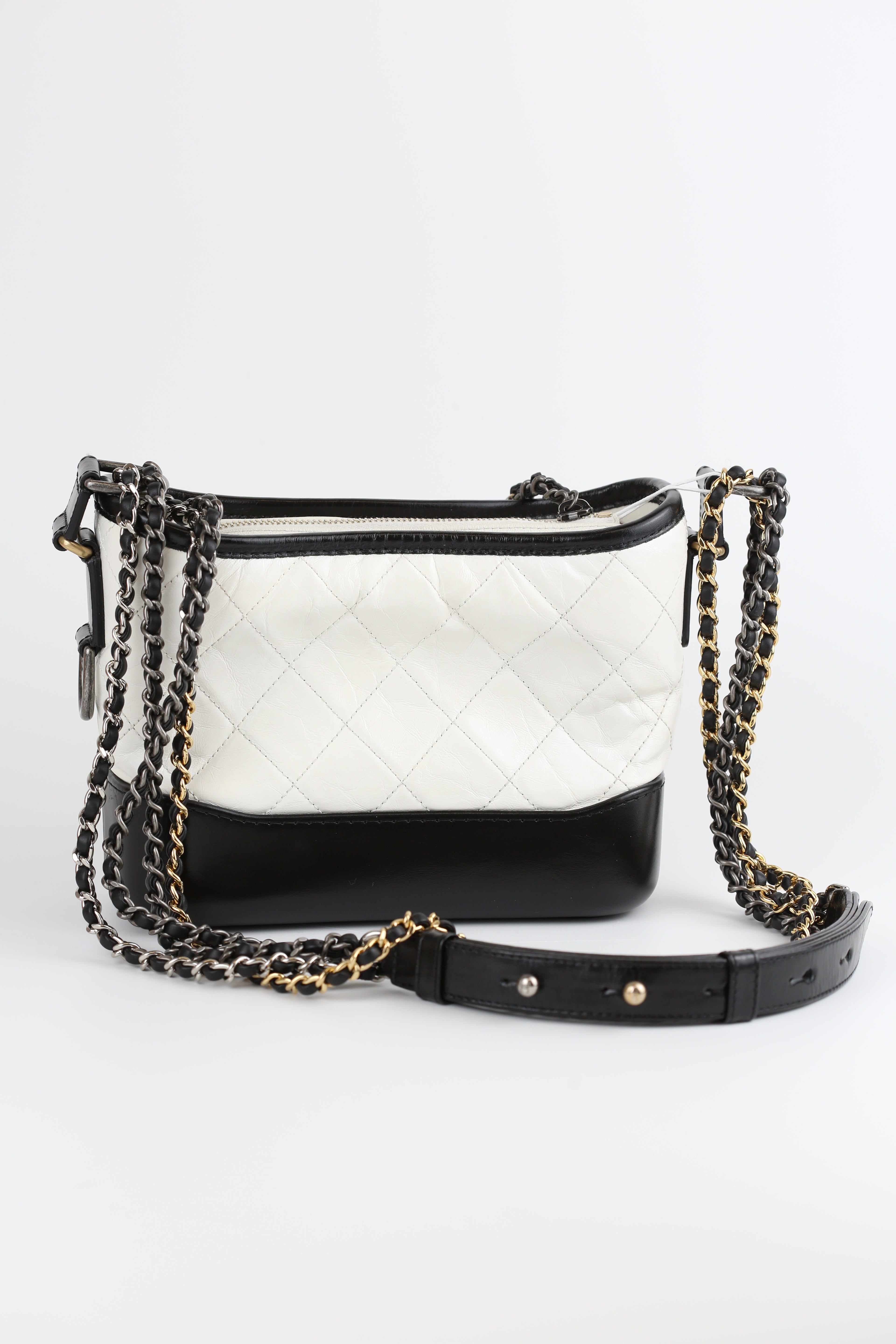 Chanel Gabrielle small Black& White