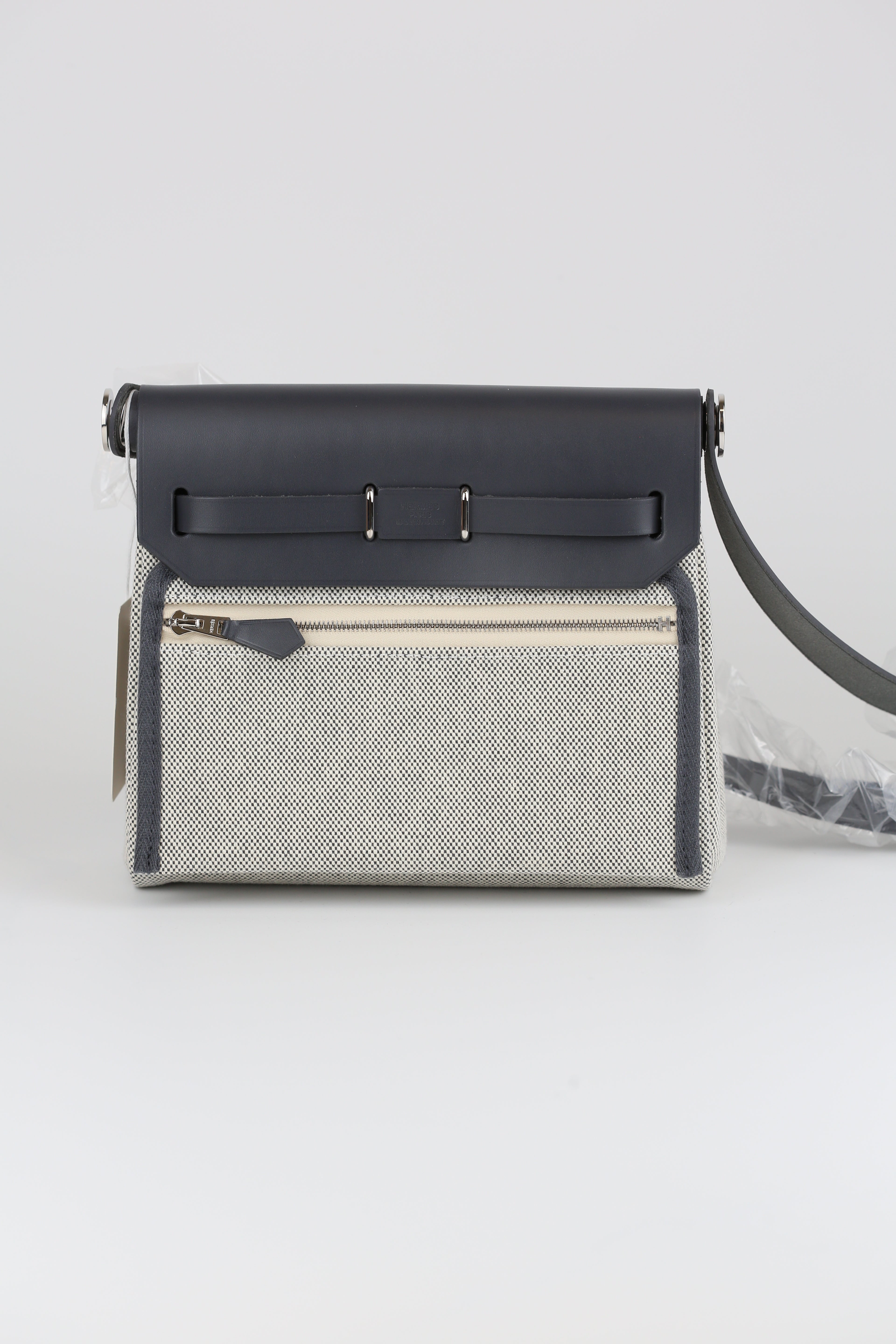 HERMÈS mini Herbag Ardoise
