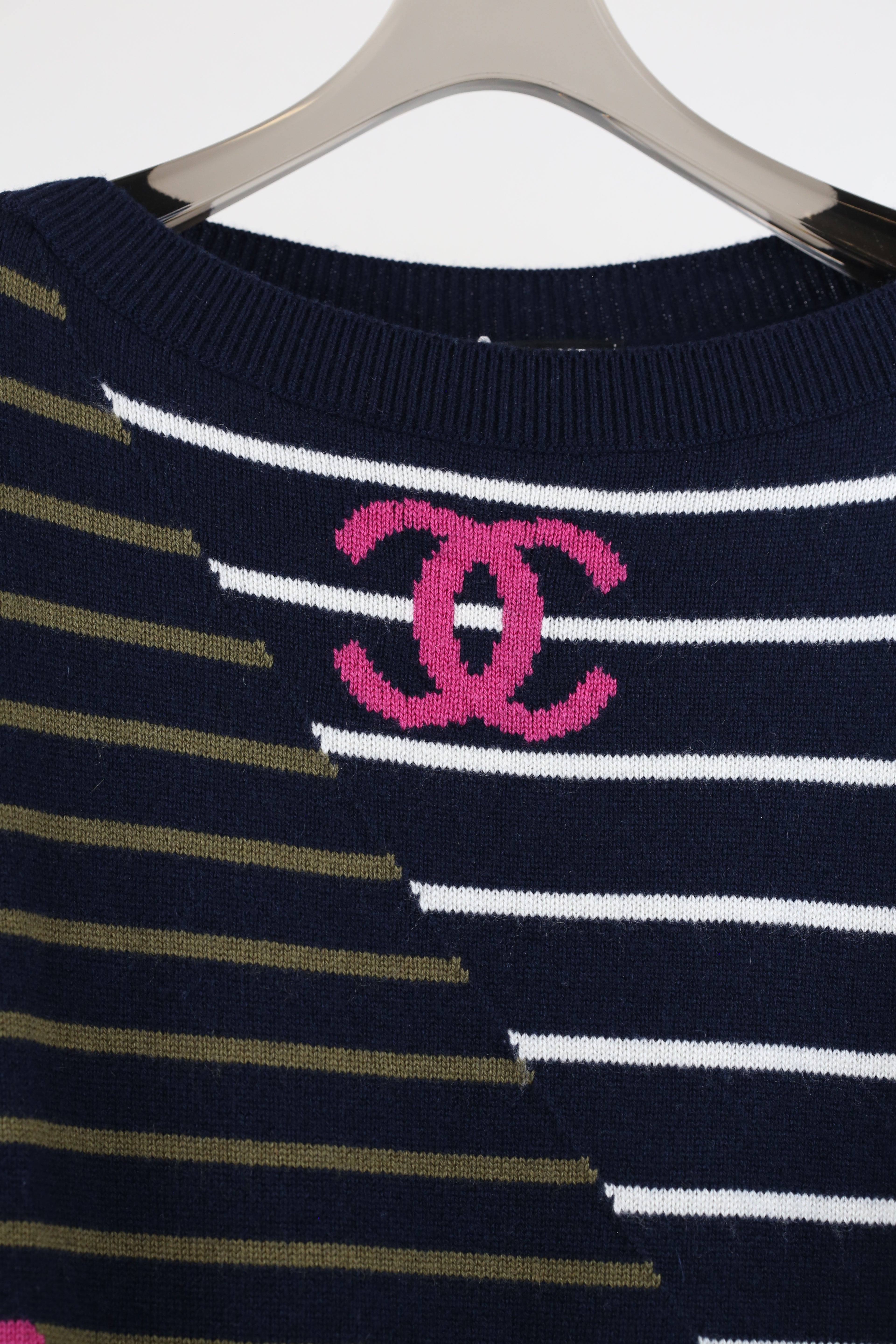 Chanel striped sweater