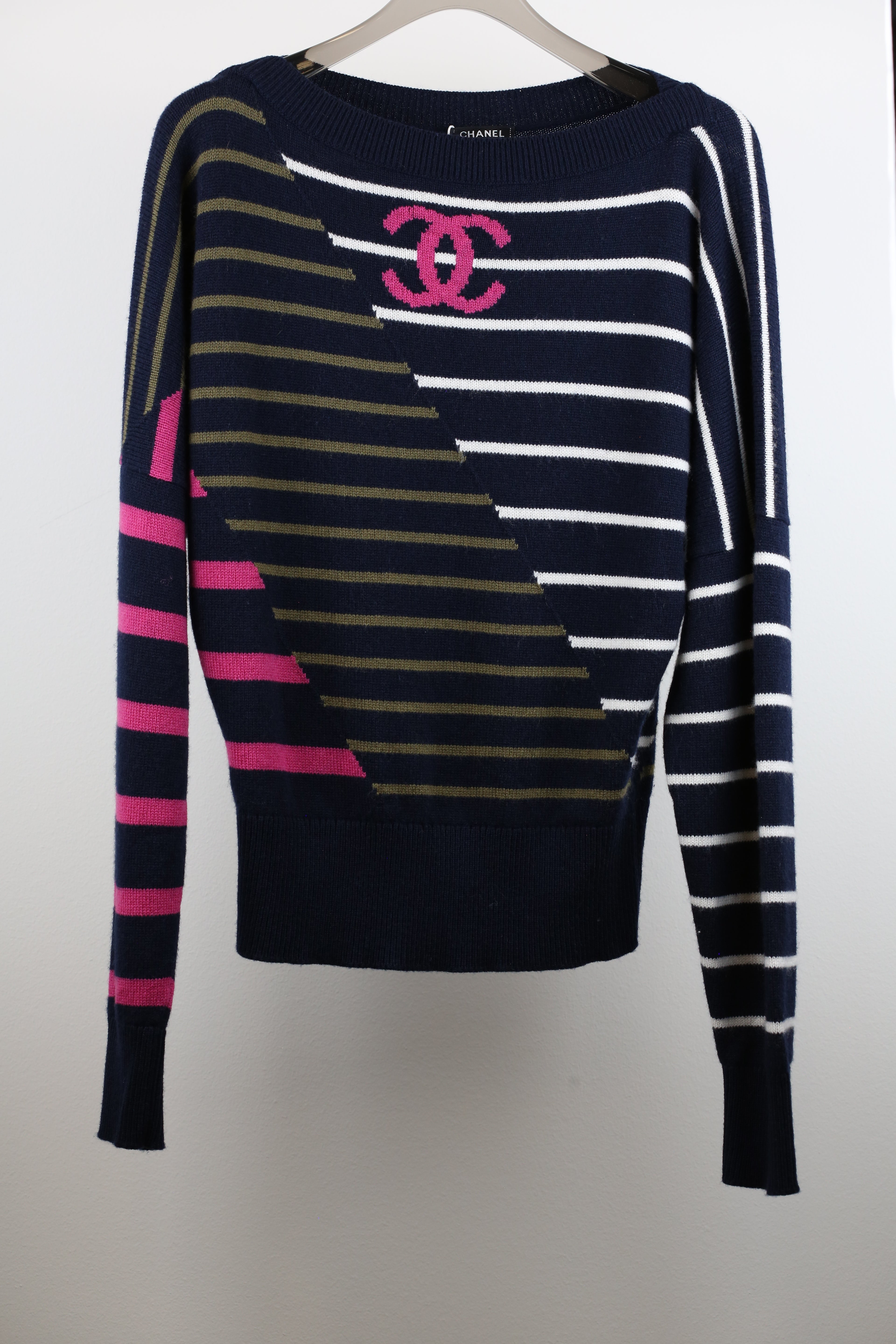 Chanel striped sweater