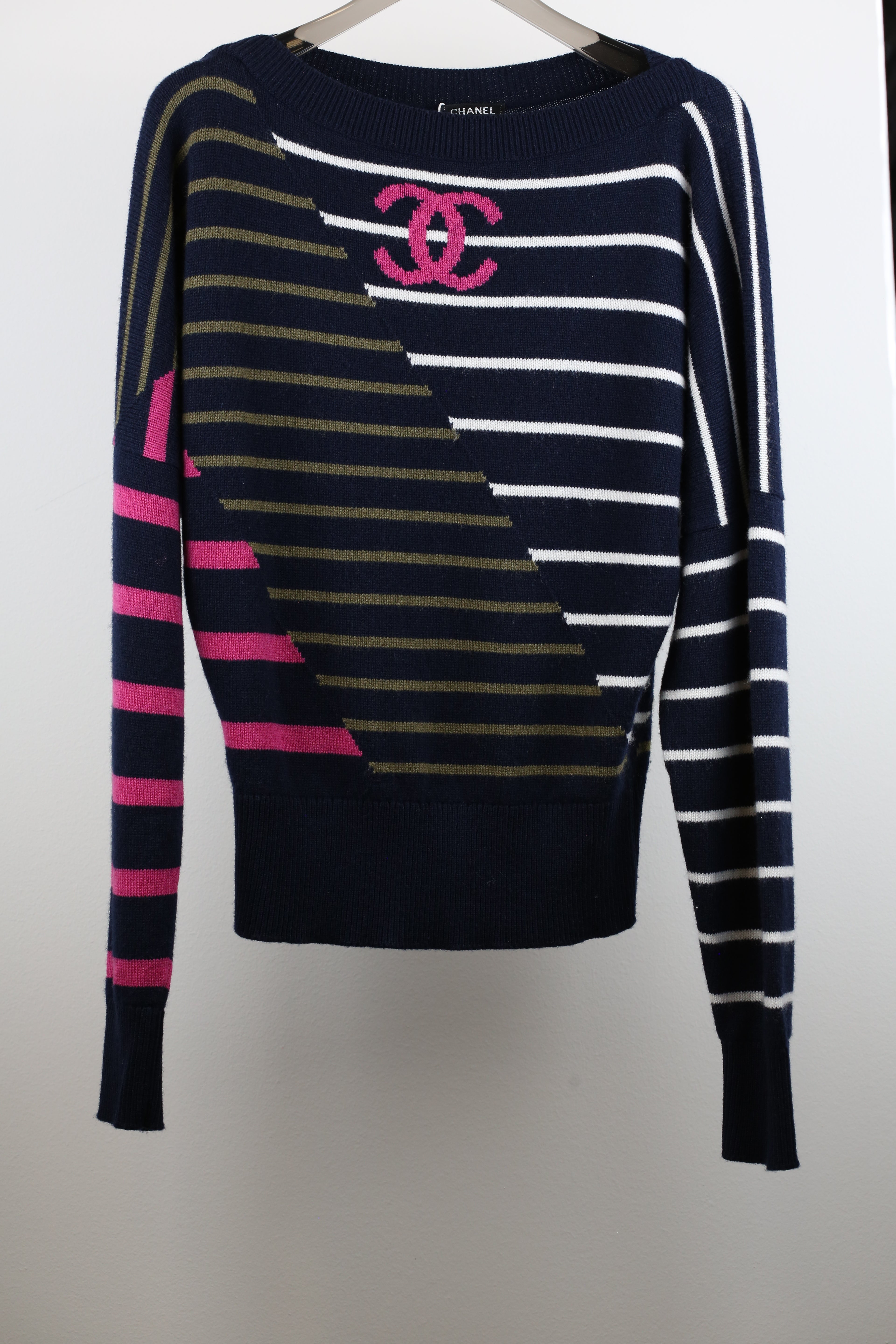 Chanel striped sweater