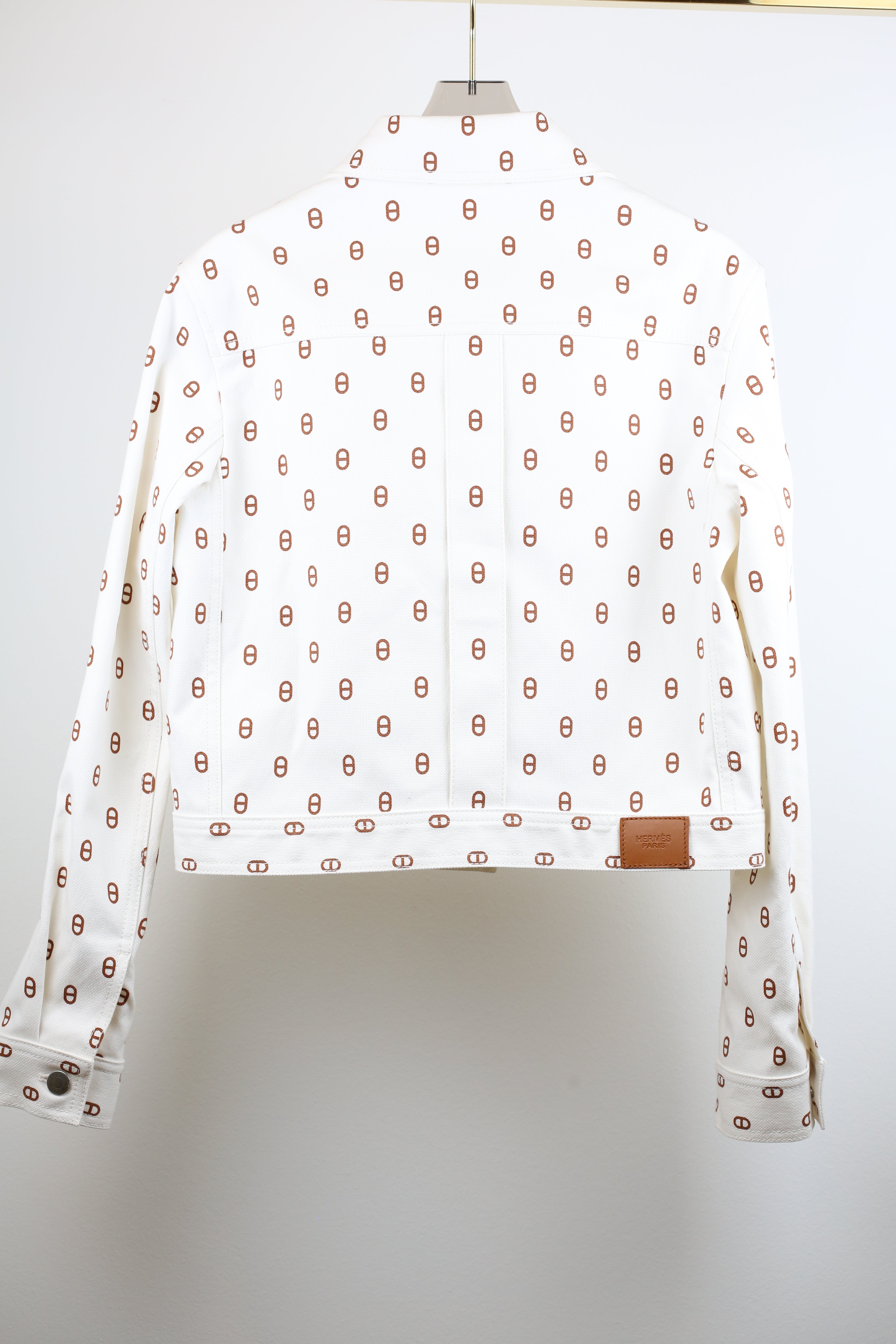 Chaine d'Ancre denim jacket Marron Fauve