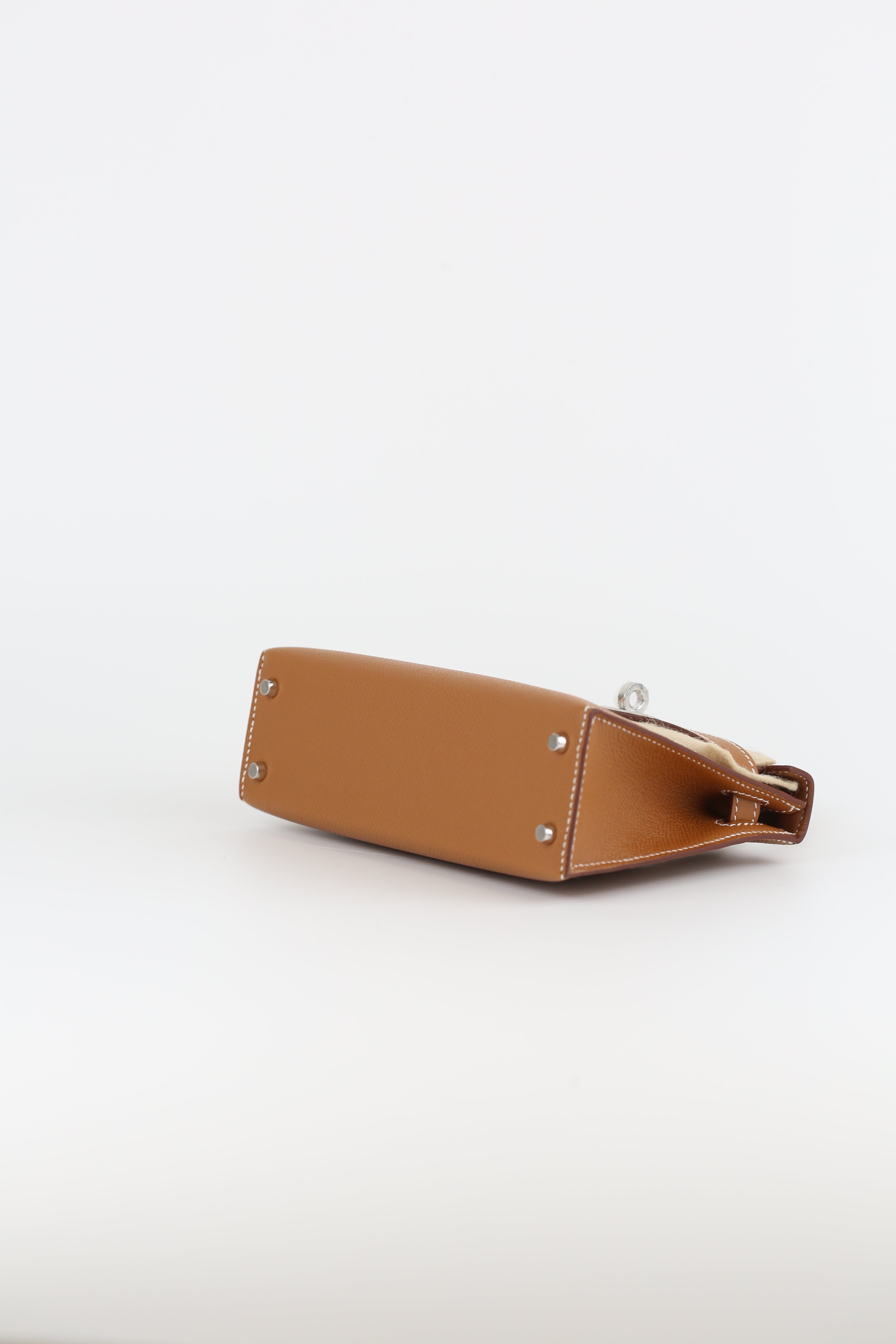 Hermes Epsom Mini Kelly Gold