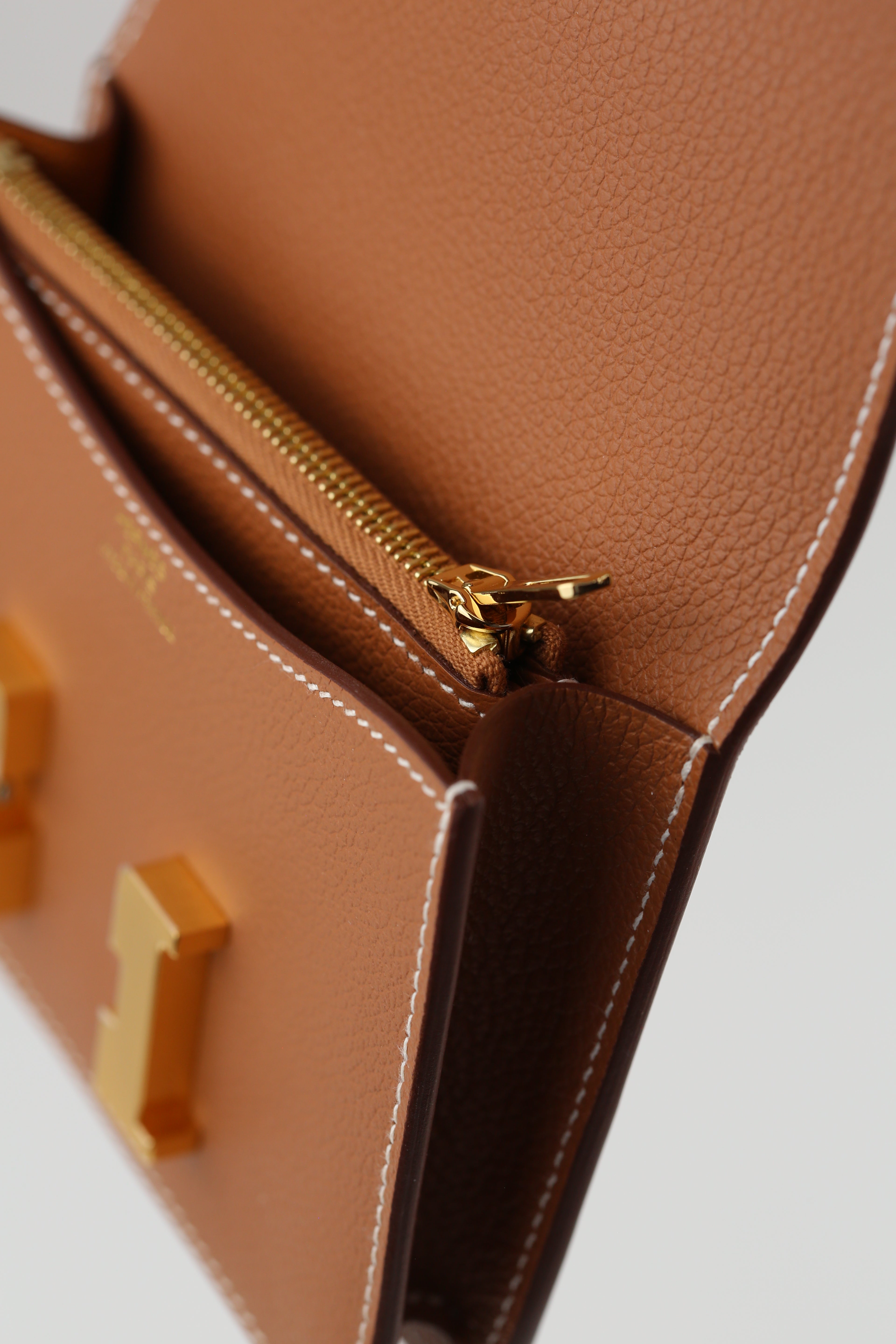 Hermes Constance Slim Gold