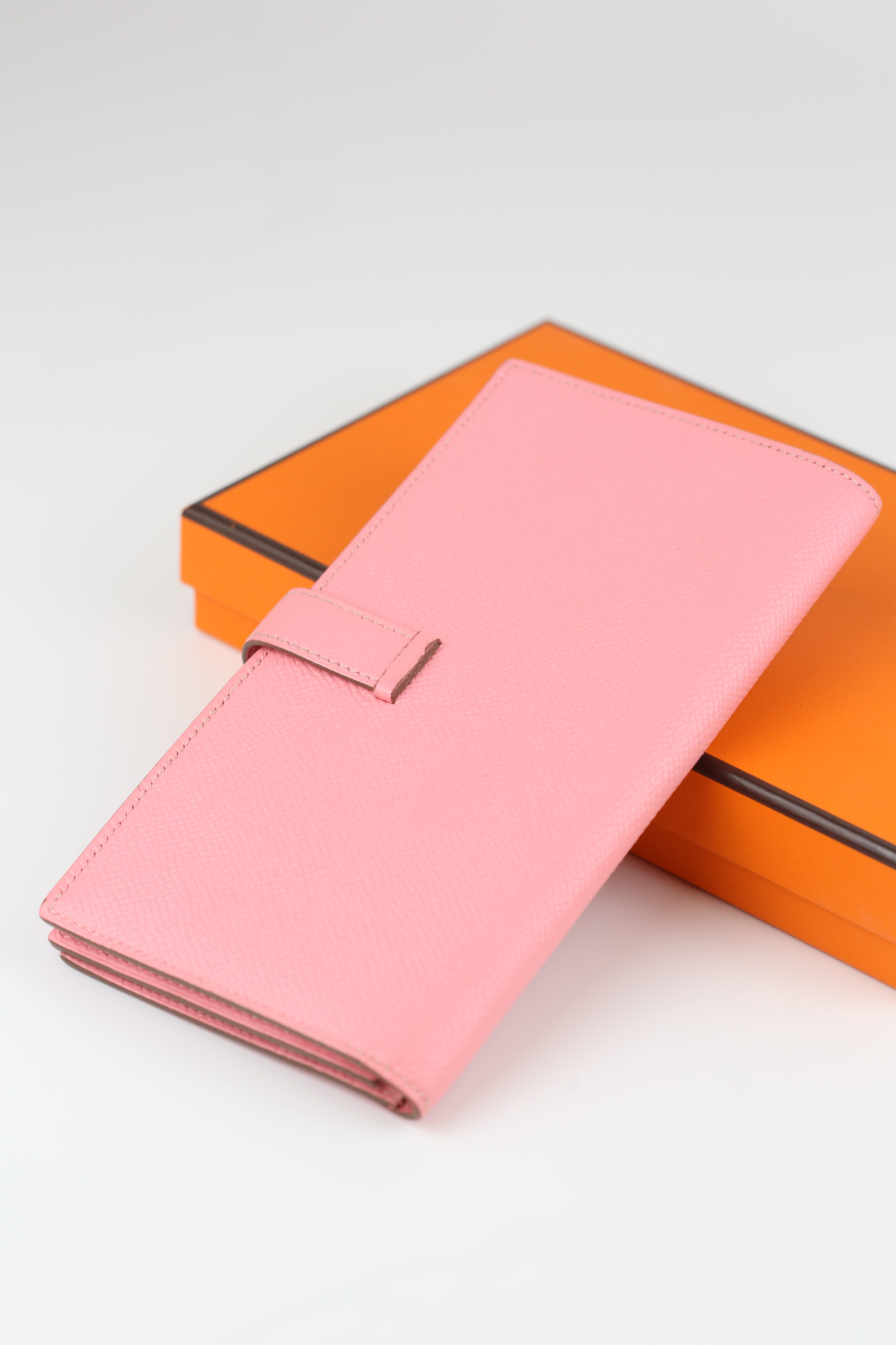 Hermes Bearn Wallet Pink